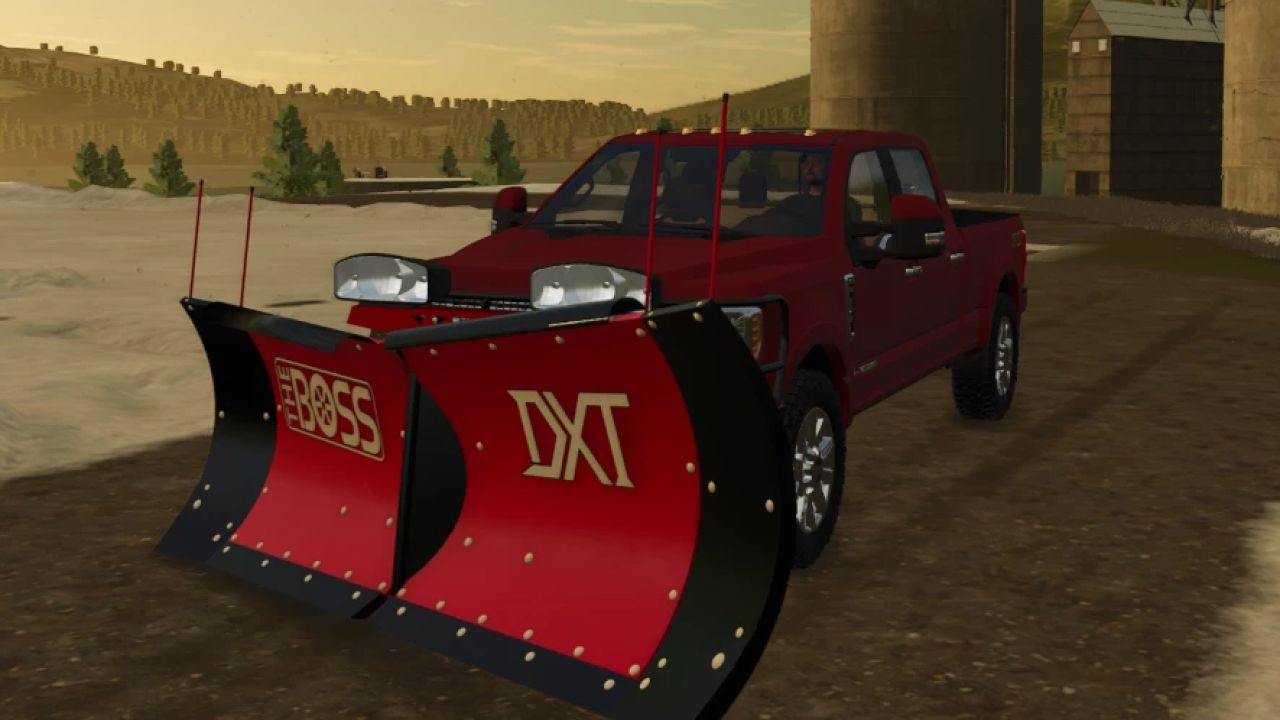 Boss DXT V Snow Plow