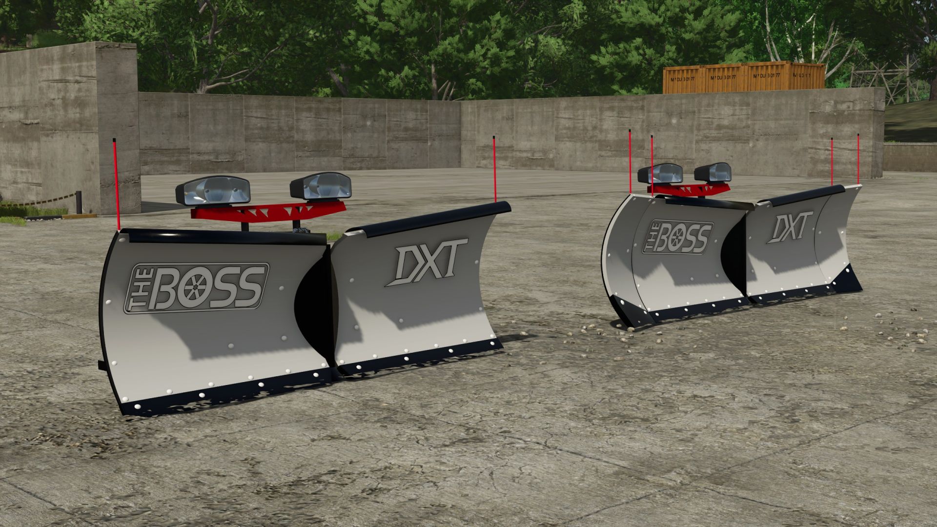 Boss DXT V Snow Plow