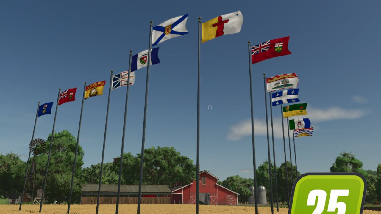 Canadian Provinces & Territories Flags Pack