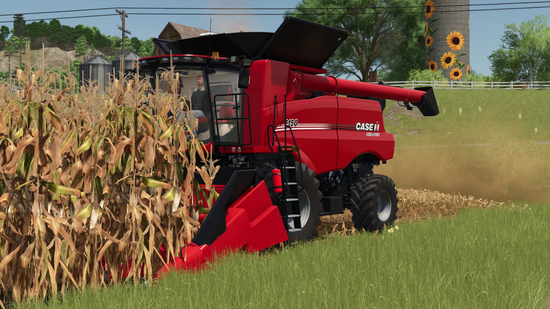 Кукурузные жатки Case IH серии 1000