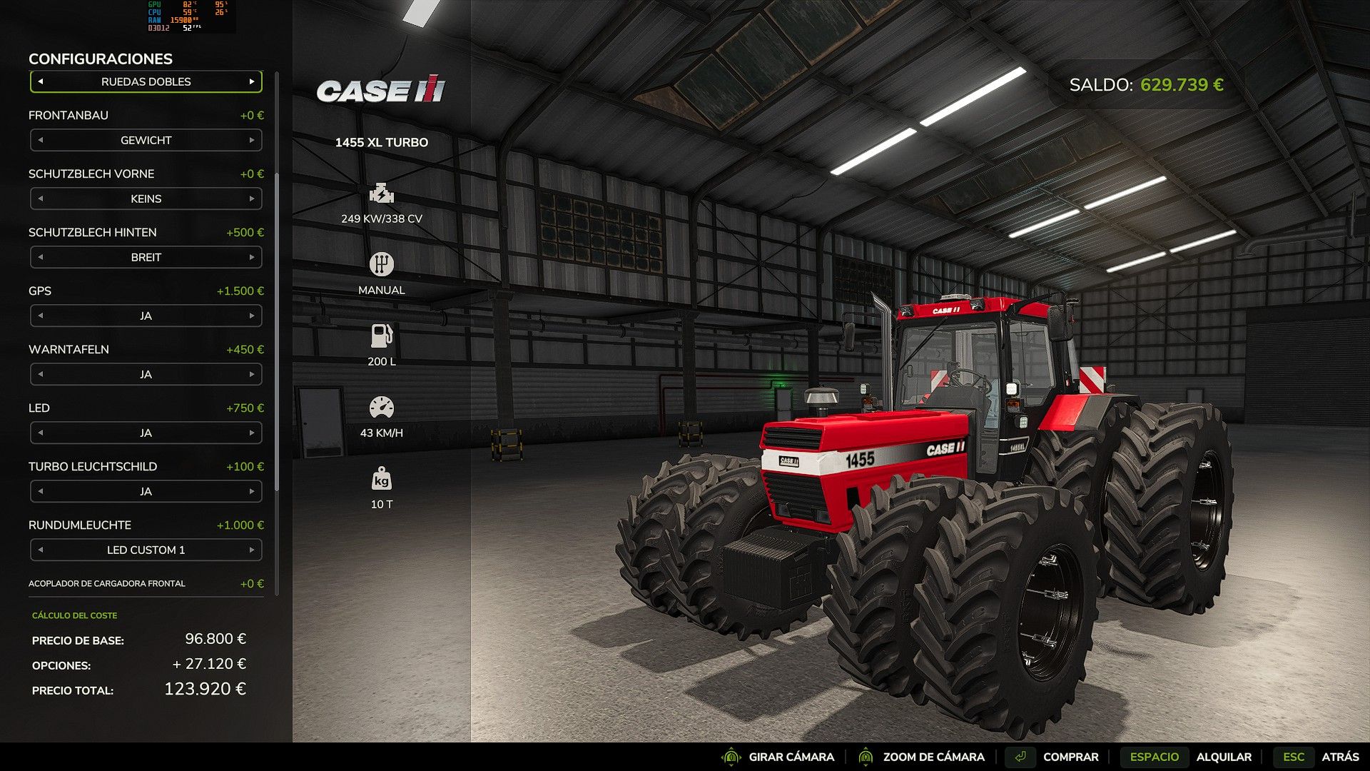 Case IH 1455 XL