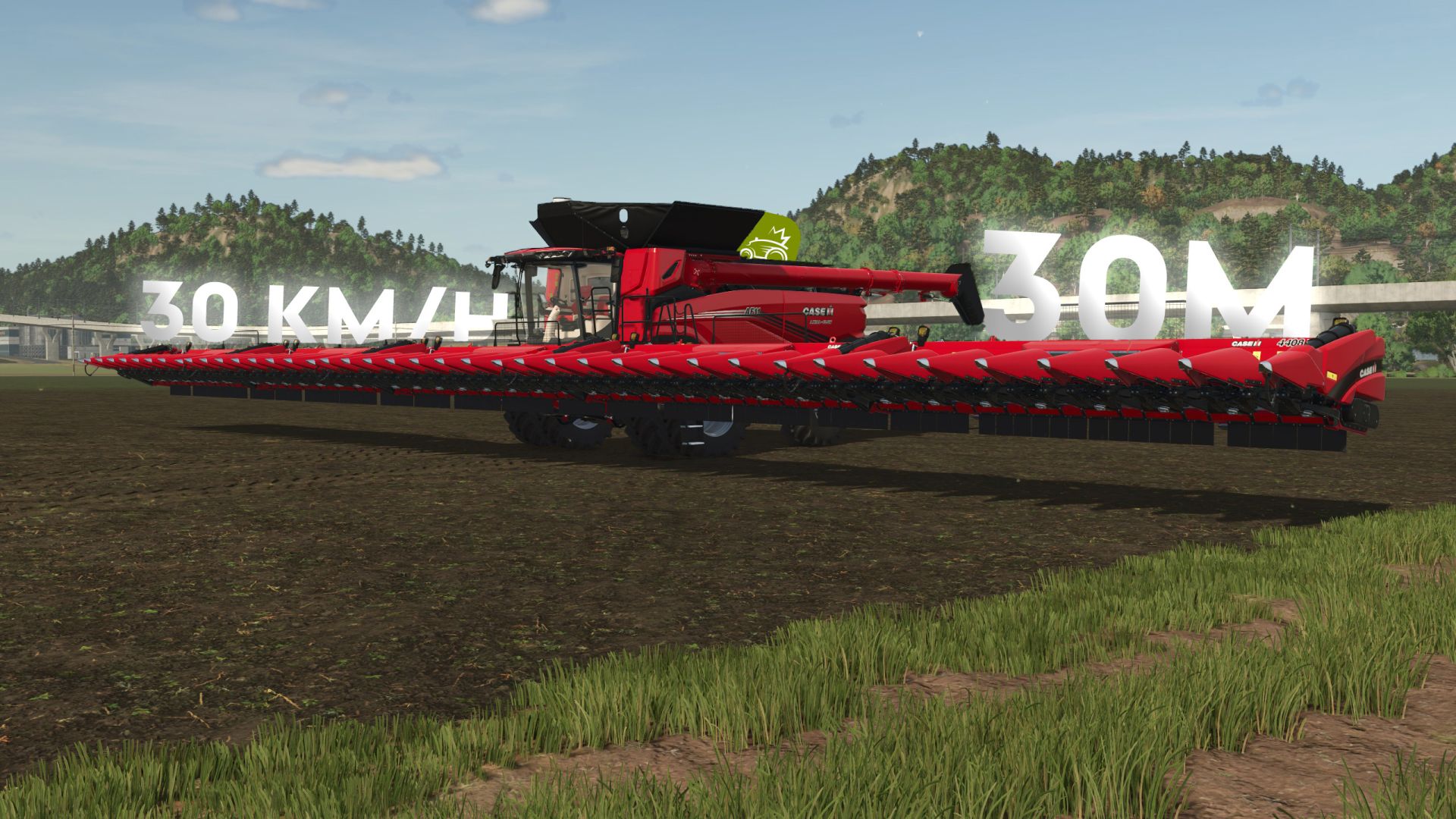 Case IH 30m corn header FS25 - KingMods