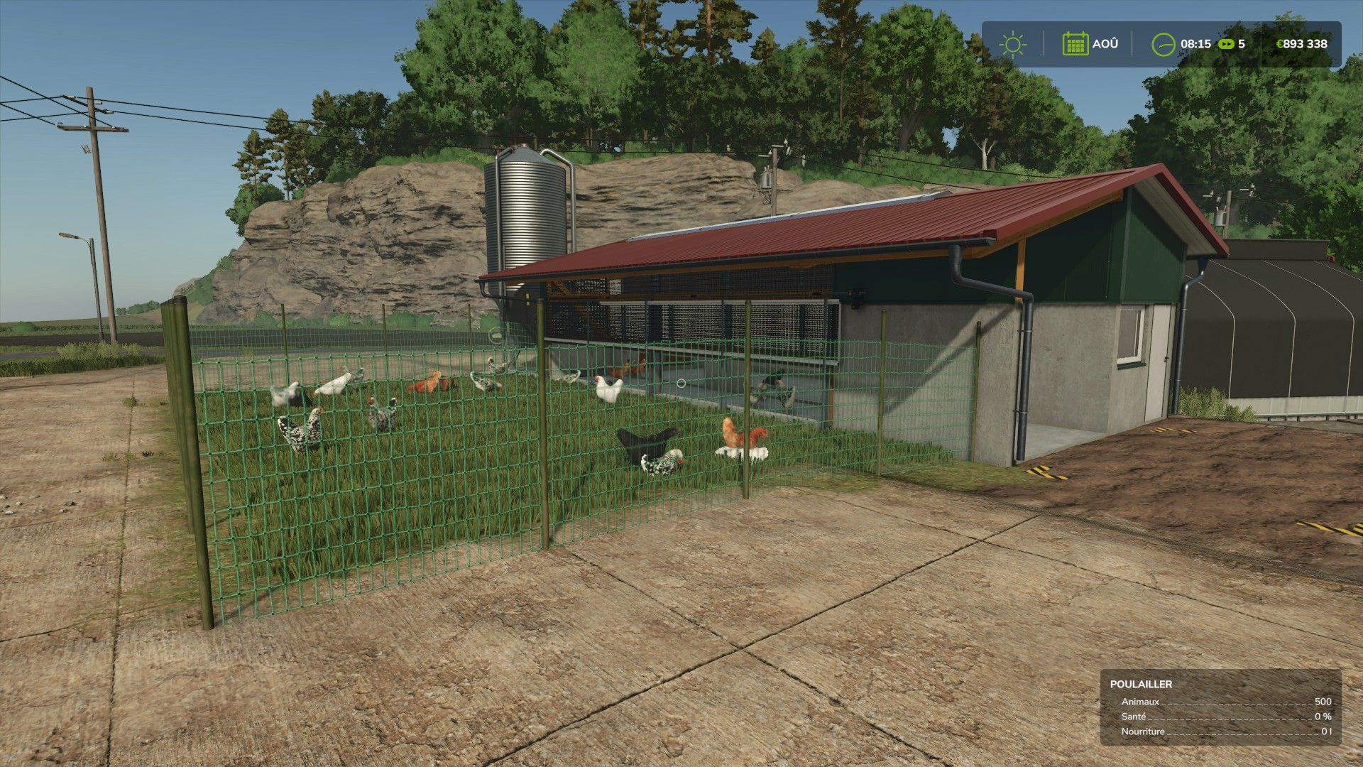 Chicken enclosure