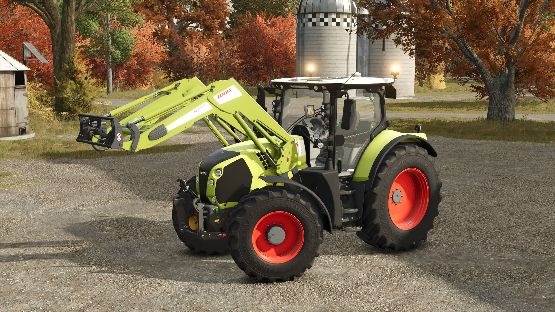 Claas Arion 600 + Claas FL 140