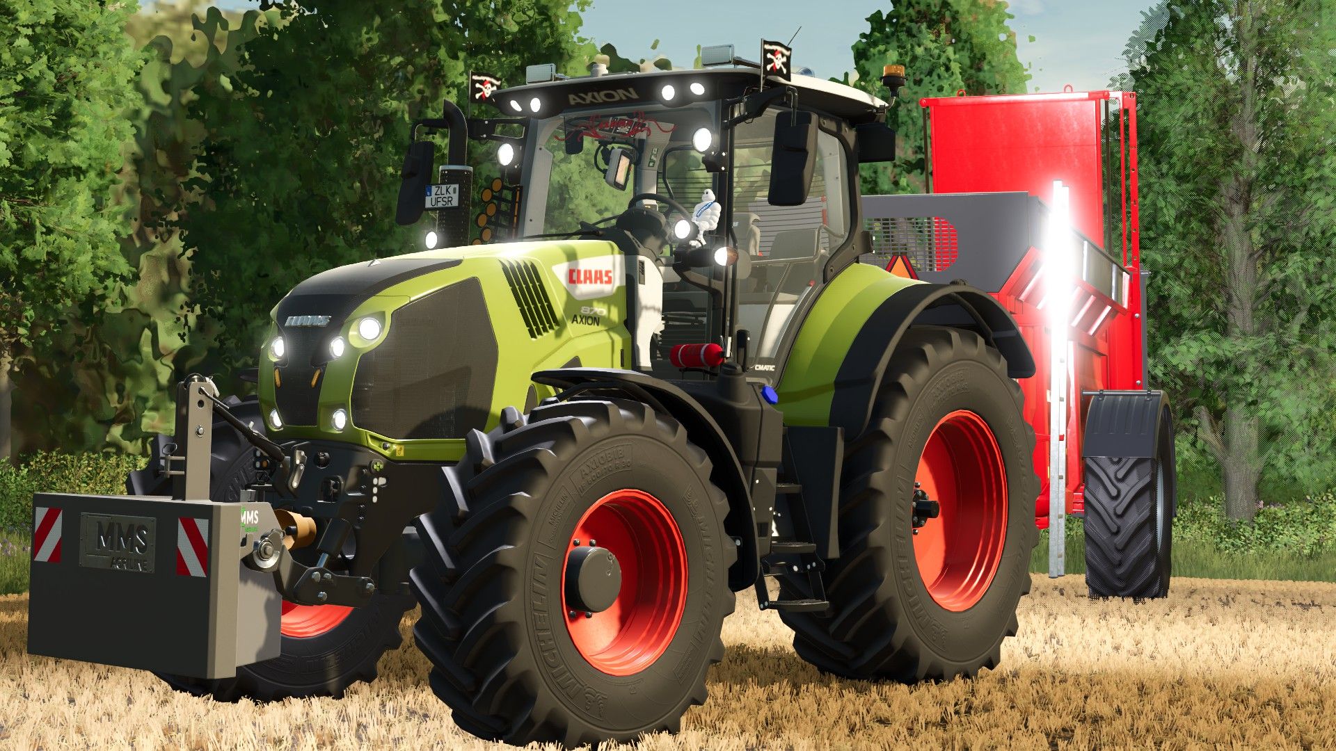 Claas Axion 800 Edit