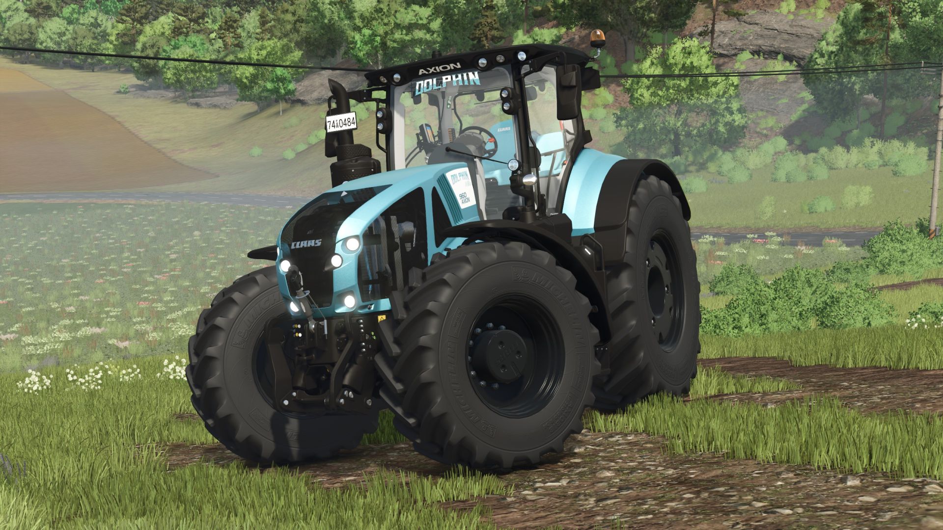 Claas AXION 900 Dolphin Edition