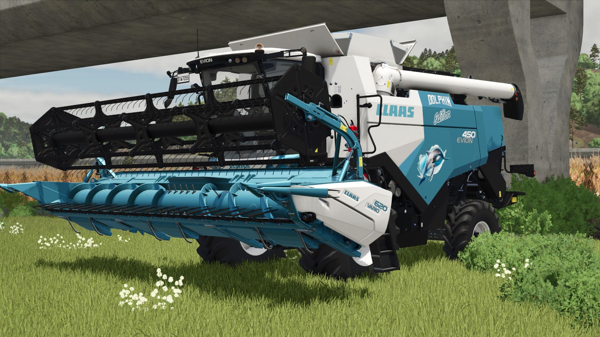 Claas Evion 450 Dolphin Edition