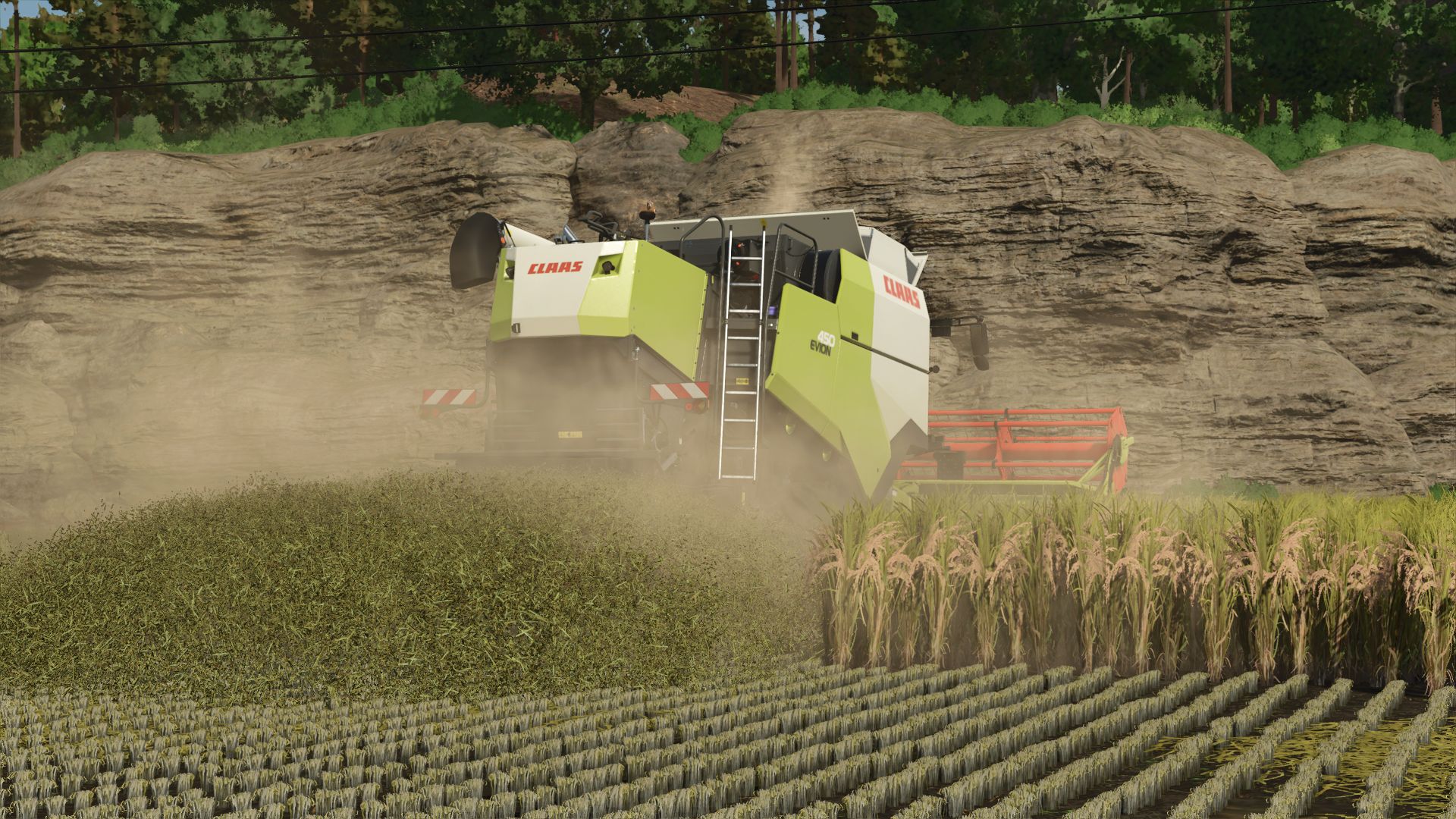 Claas Evion 450 Rice