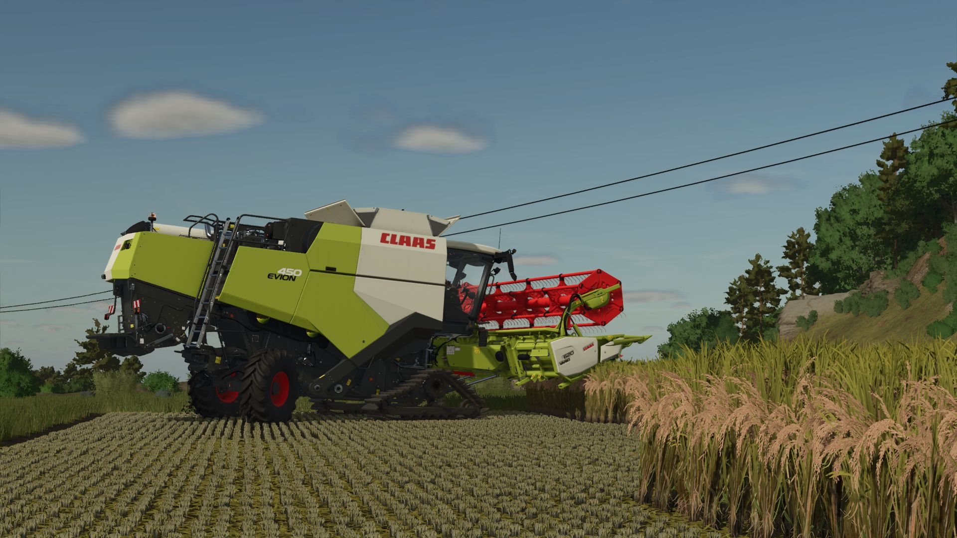 Claas Evion 450 Rice