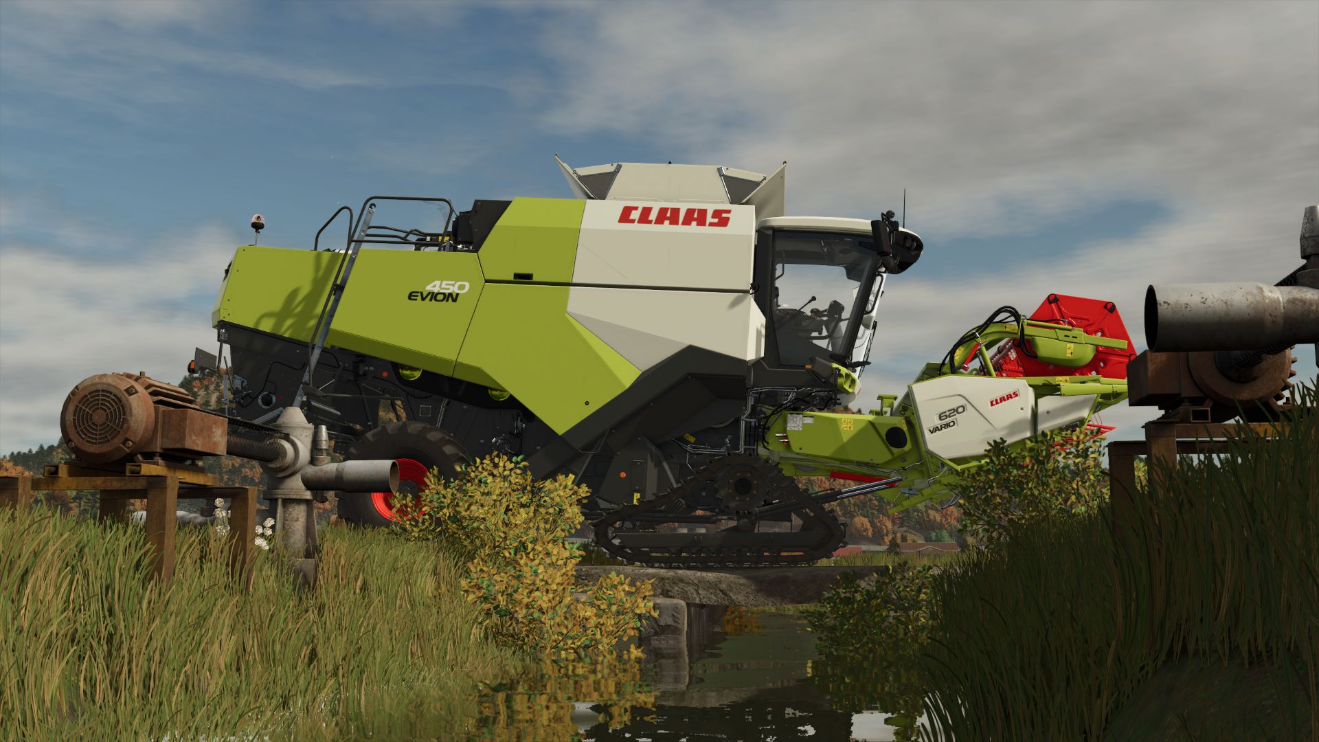 Claas Evion 450 Rice