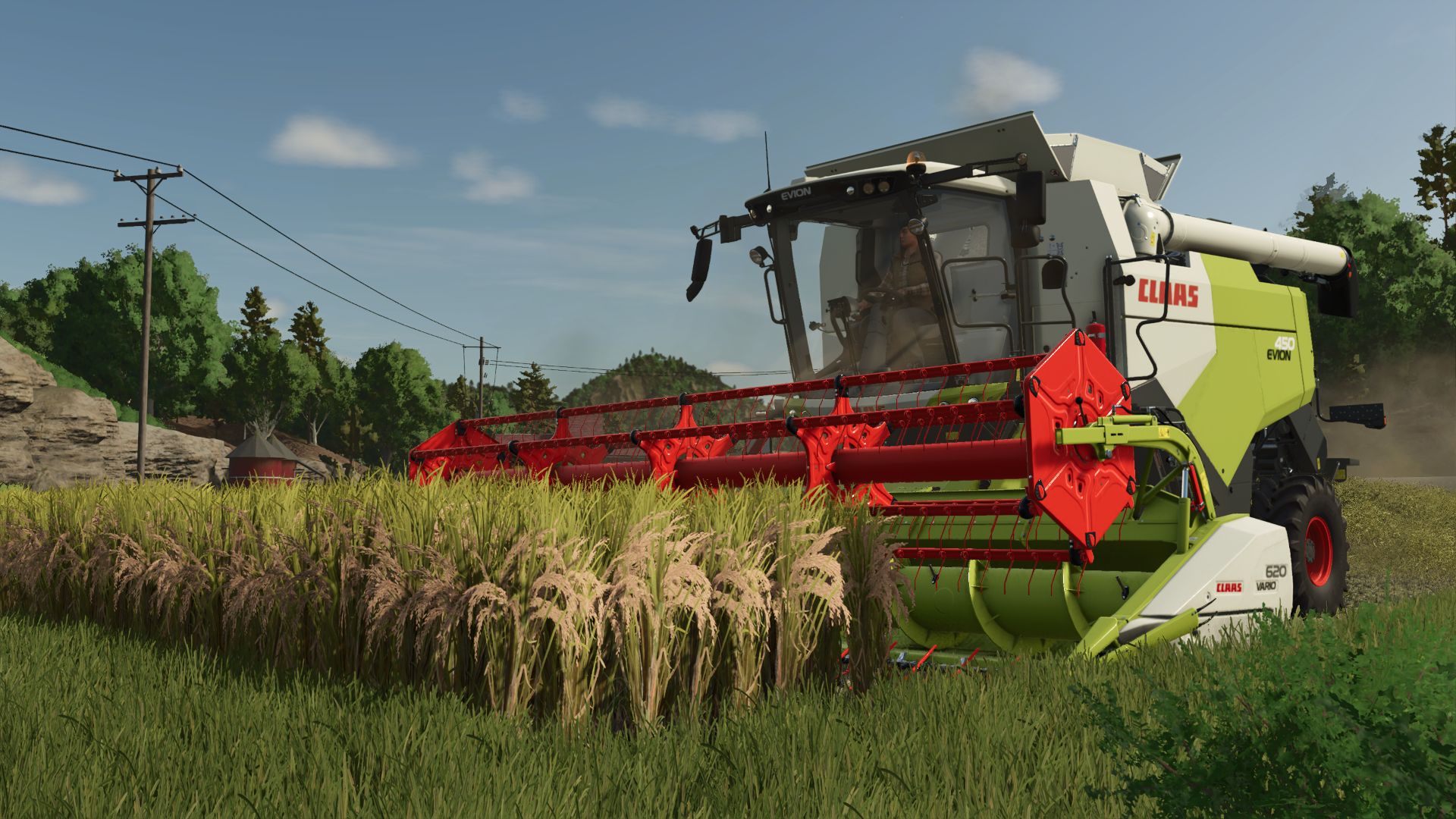 Claas Evion 450 Rice