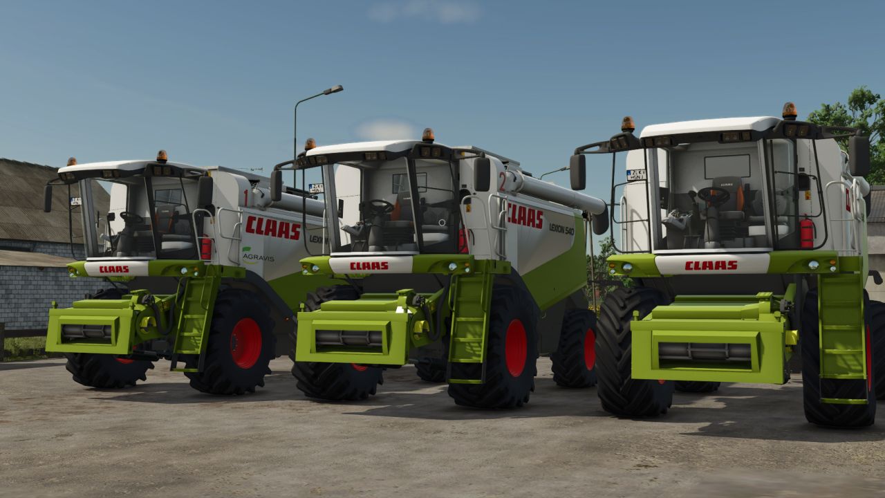 CLAAS Lexion 500 Series