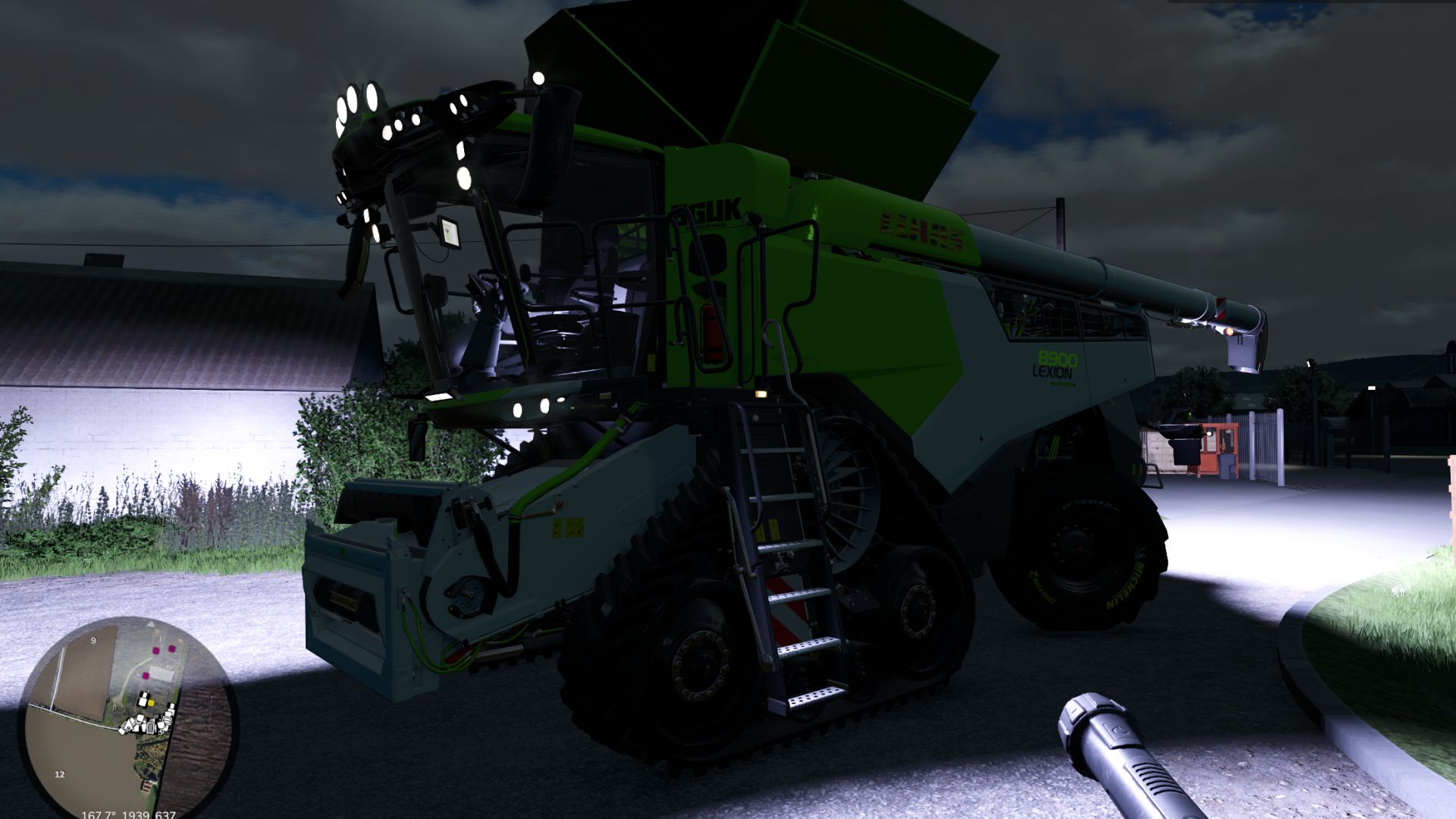 CLAAS Lexion 8900 Edit