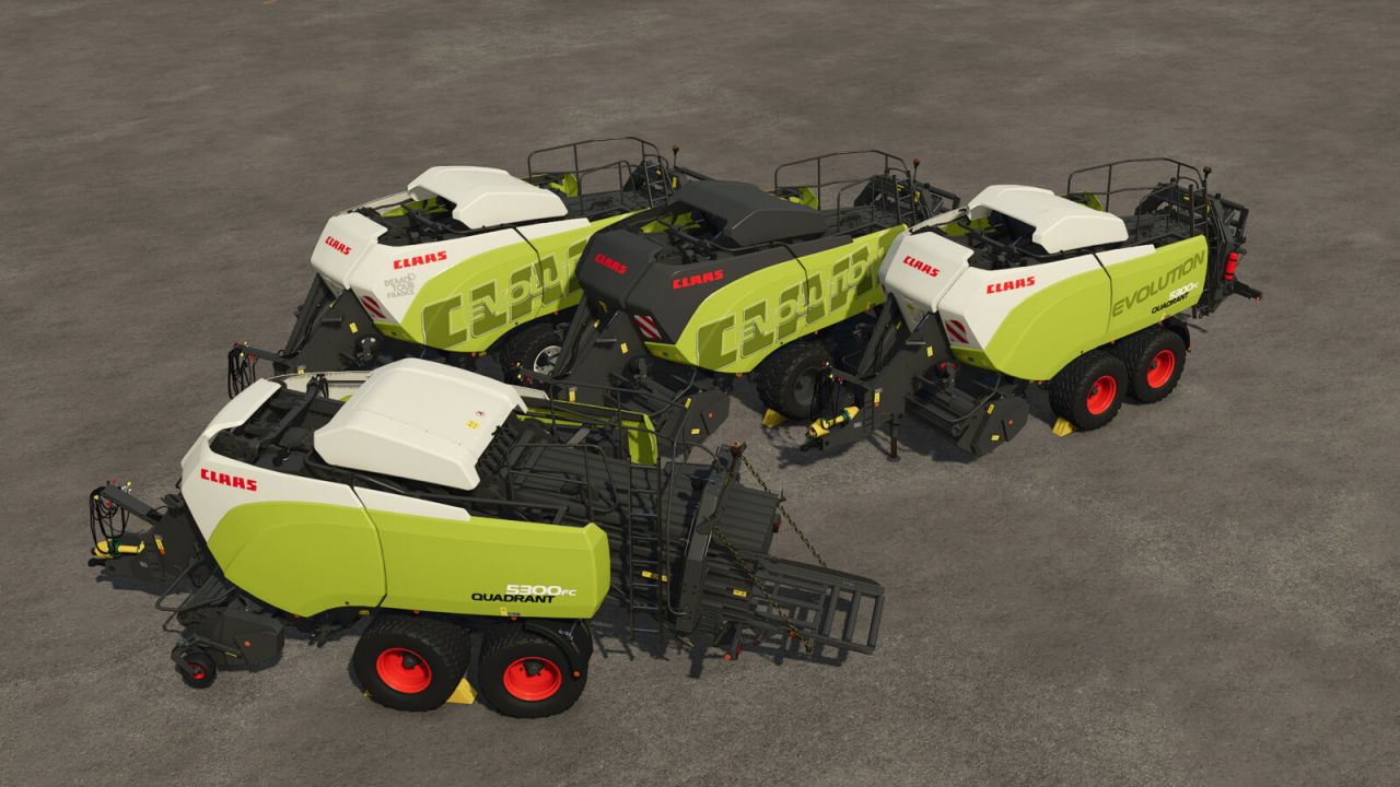 CLAAS Quadrant 5300 FC Evolution