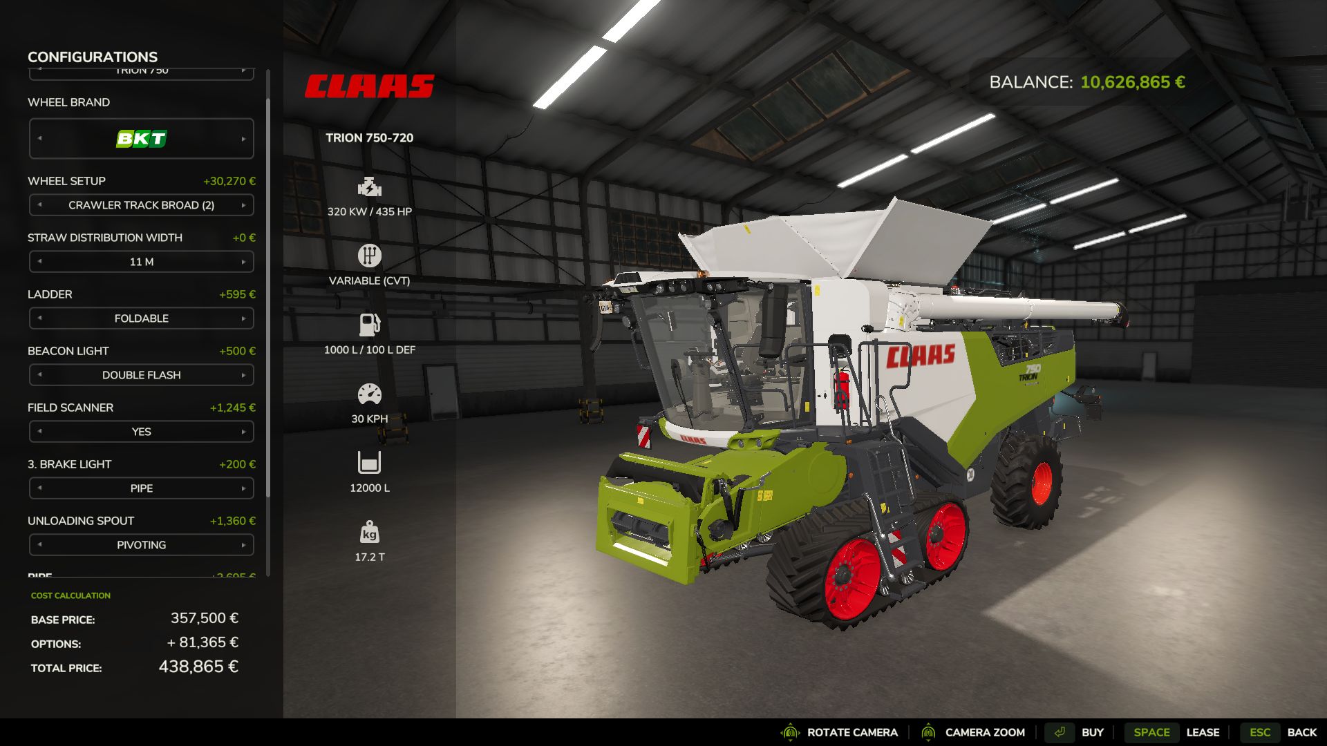 Claas Trion 700