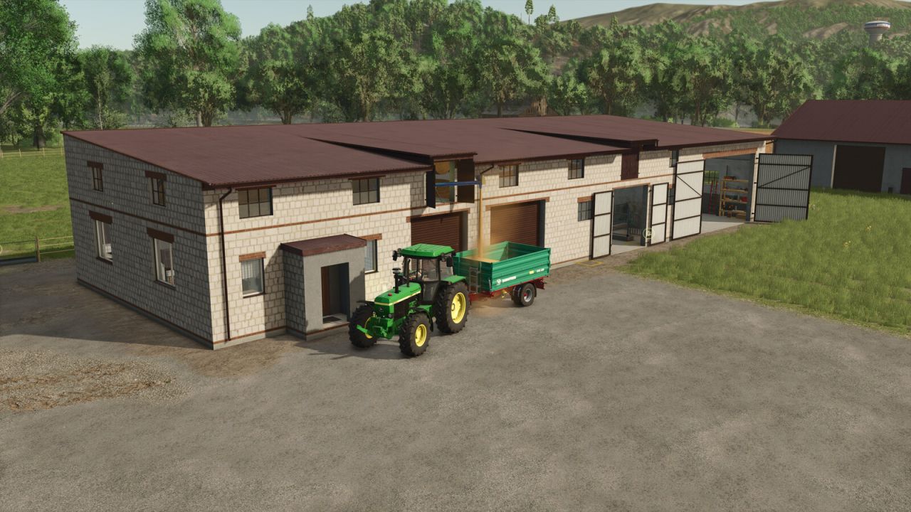 Cowshed With Garage