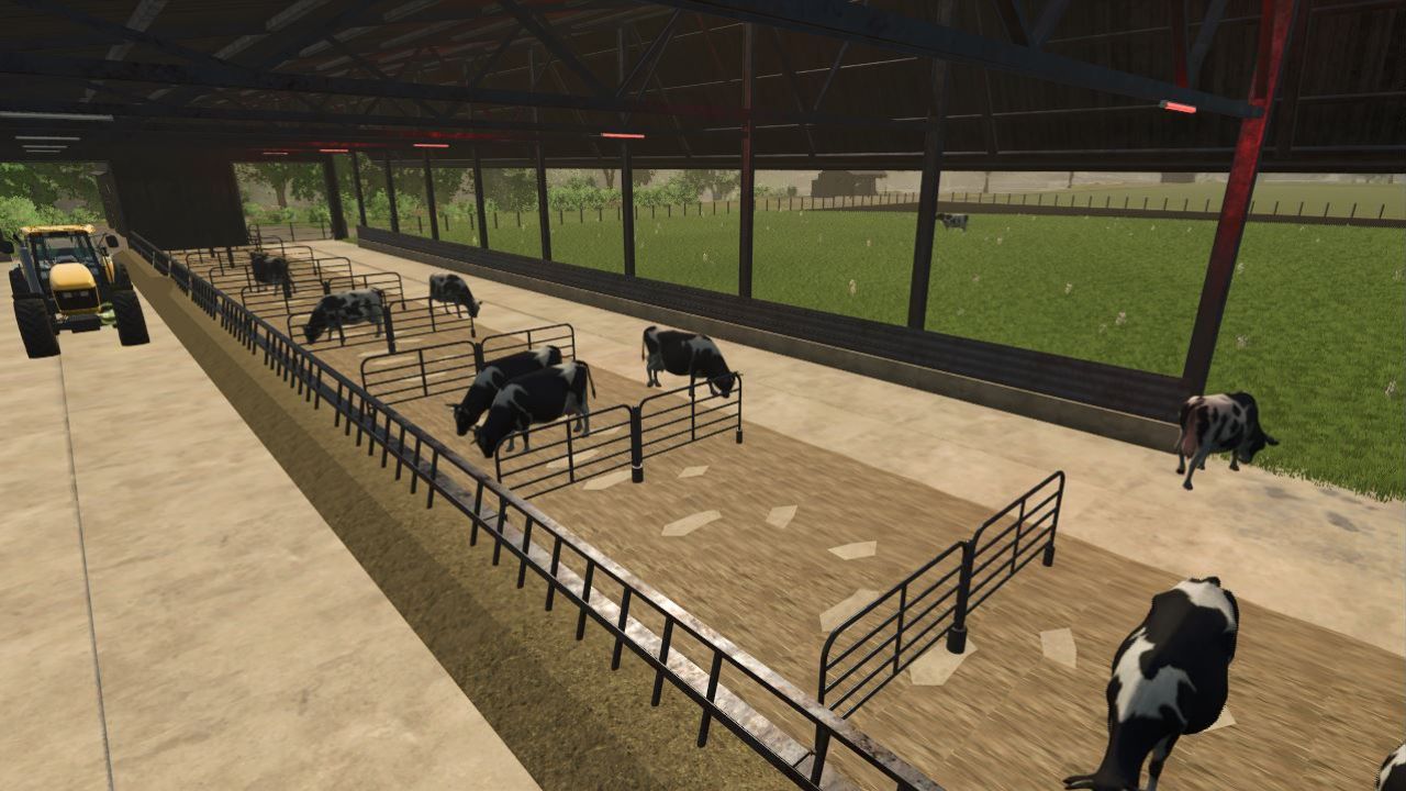 Enclosure for 150 dairy cows