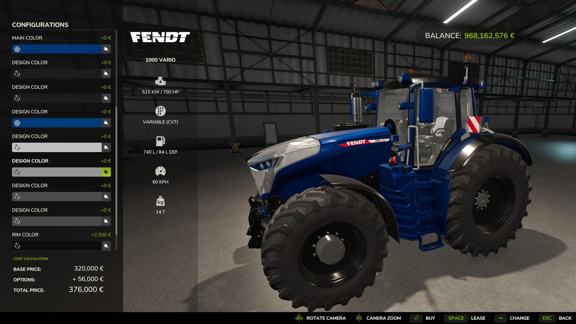 Fendt 1000 Series Edit