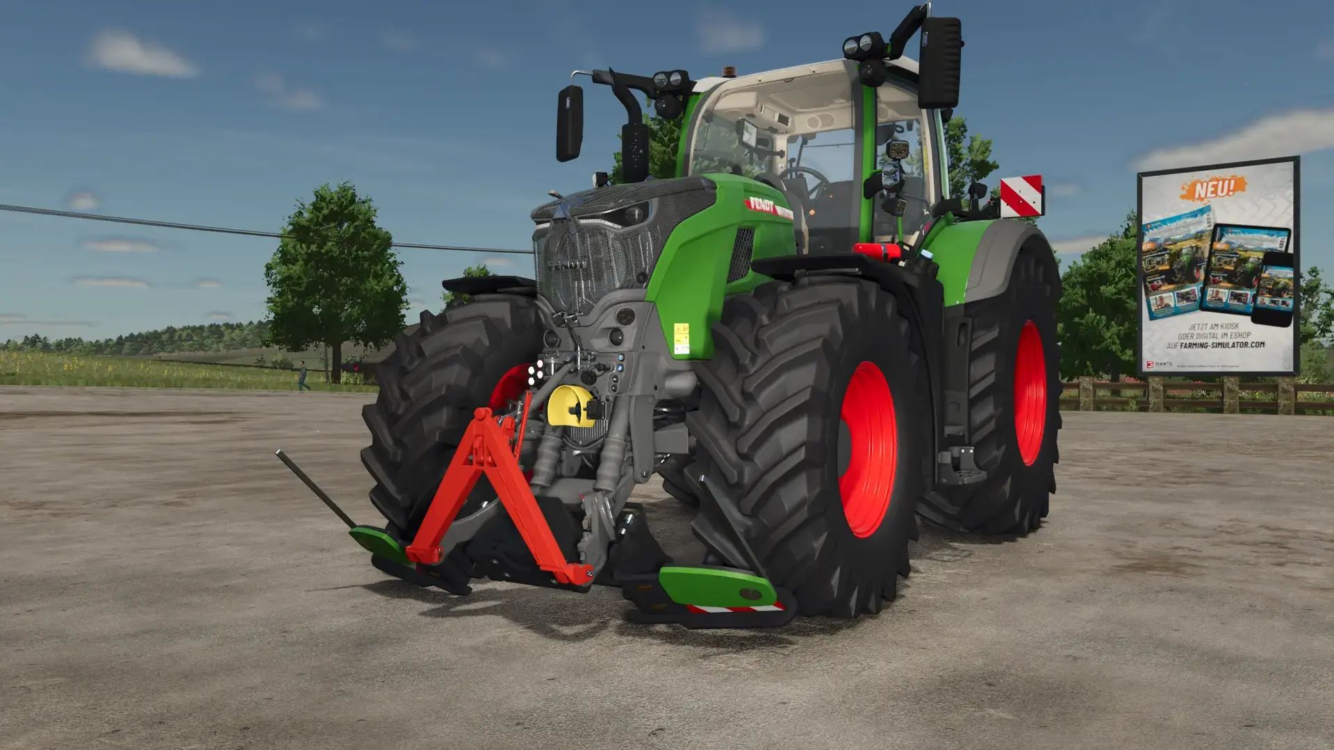 Fendt 700 avec Agribumper