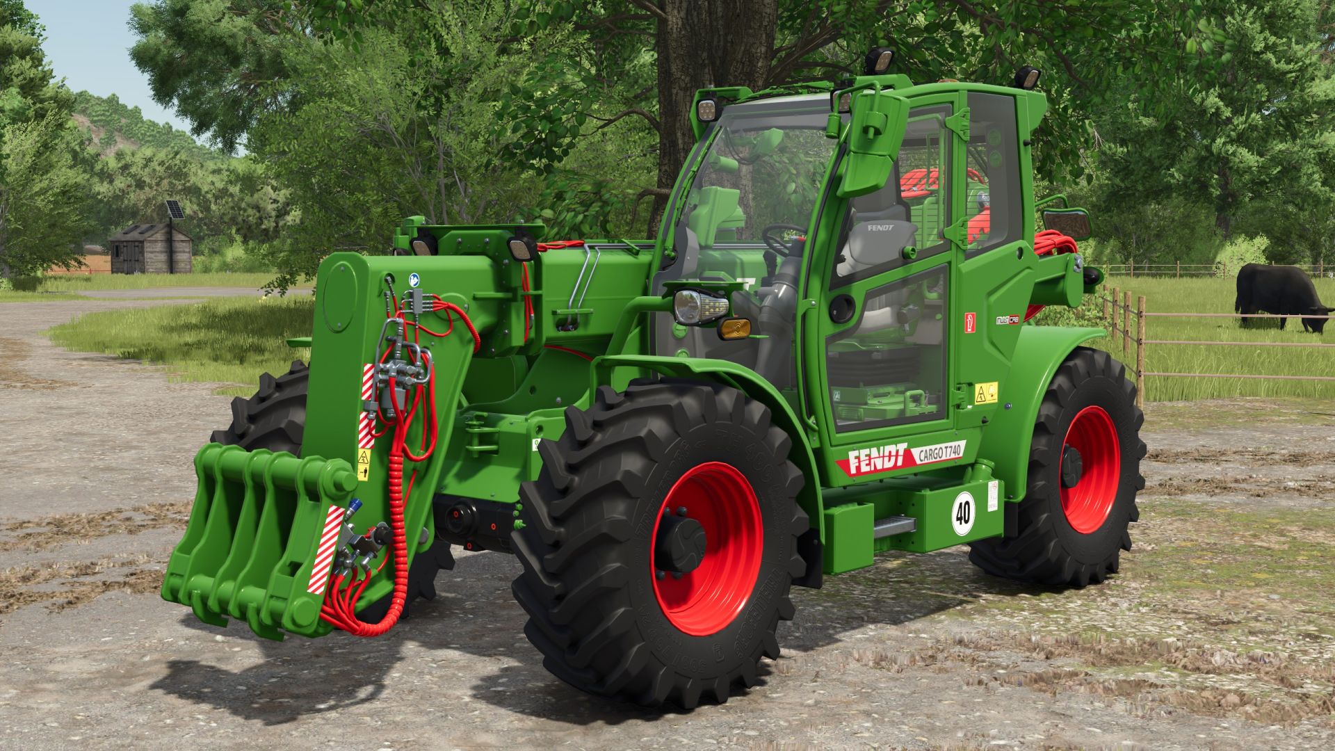 Fendt Cargo T740 (renk seçeneği)