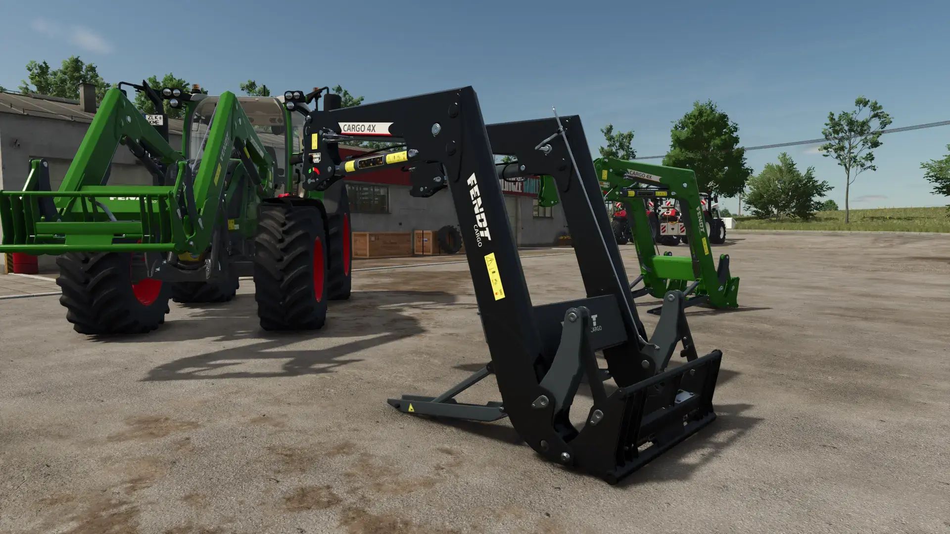 Chargeur frontal Fendt Cargo4X