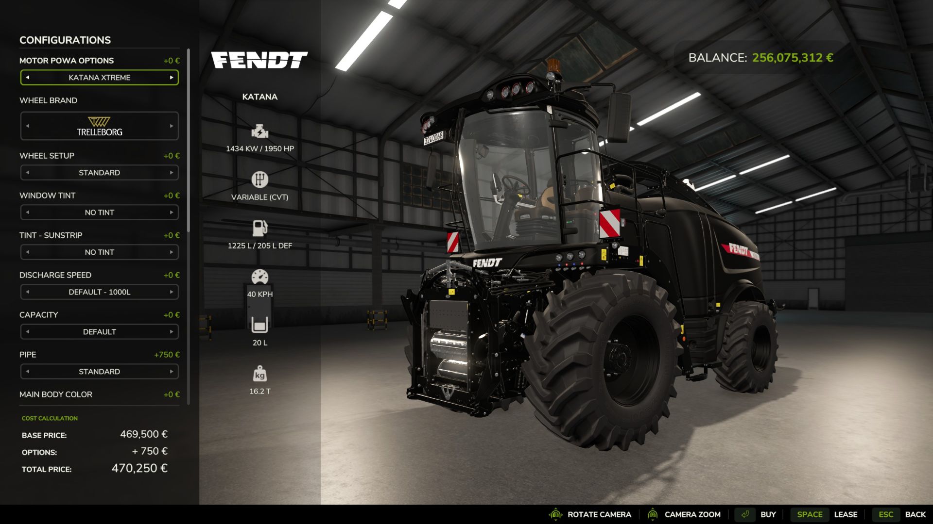 Fendt Katana forage Harvester Edit