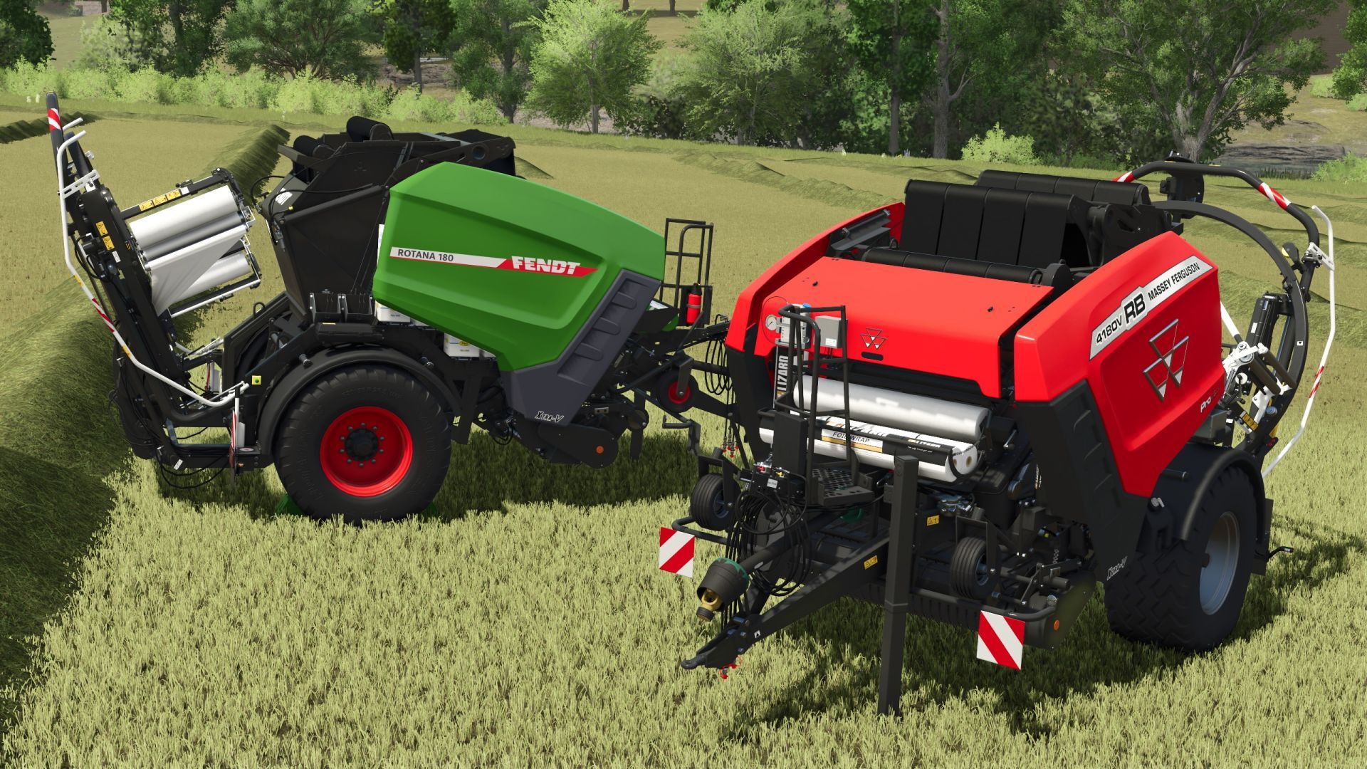 Fendt / Massey Ferguson bale wrappers