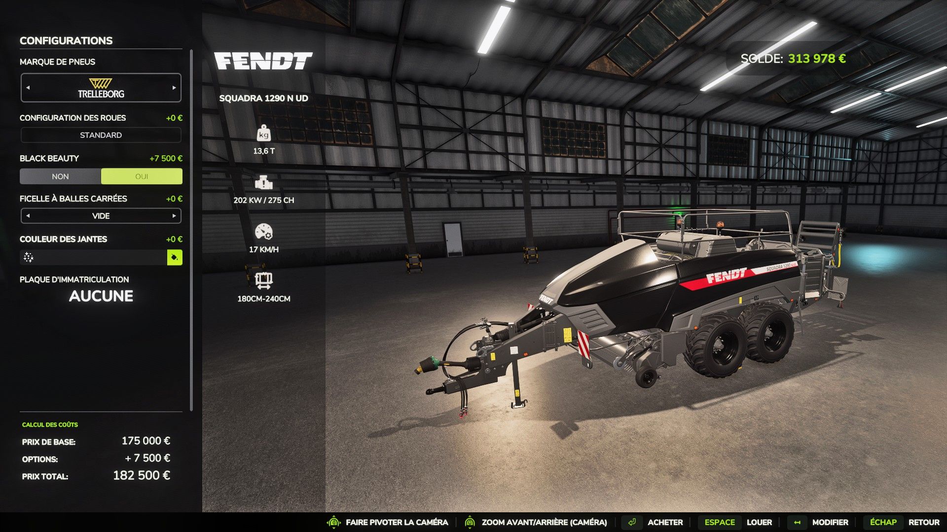 Fendt Squadra (Black Beauty)