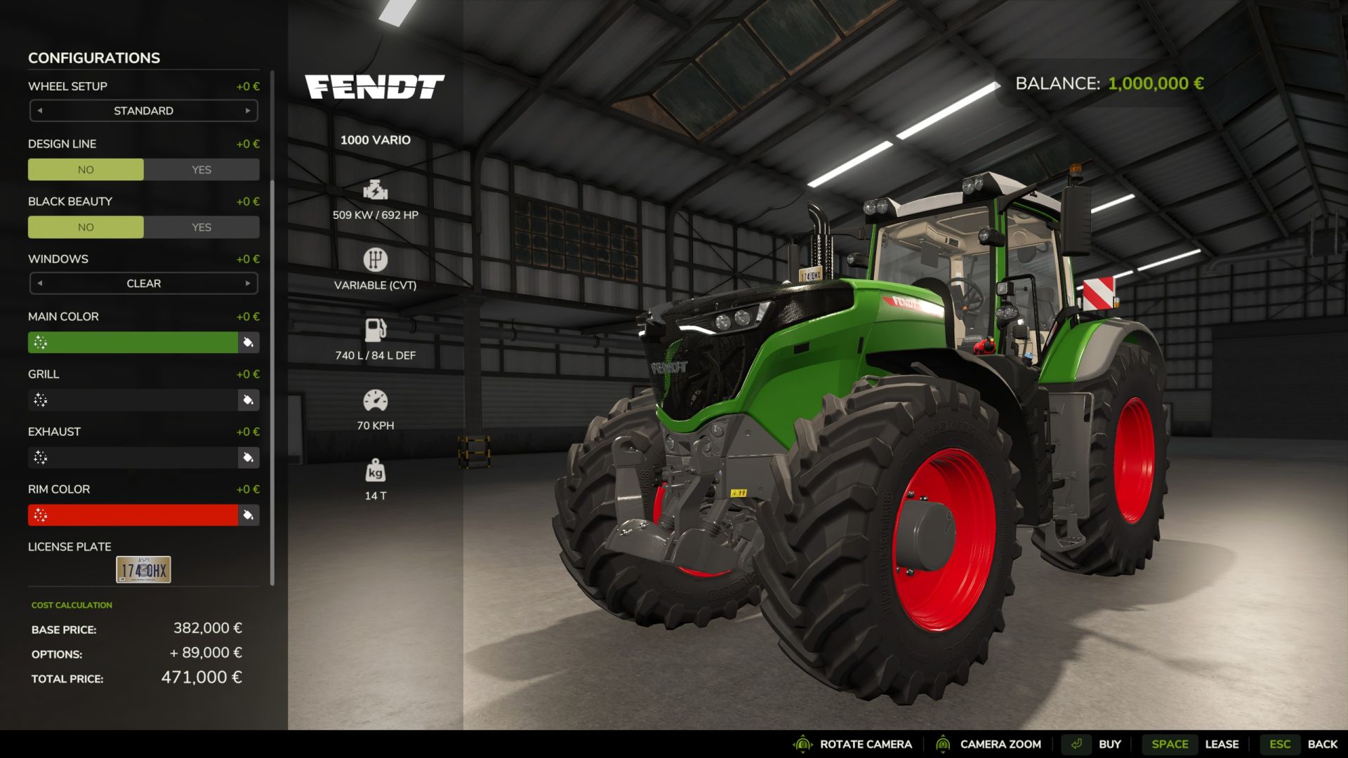 Fendt Vario 1000 Chip