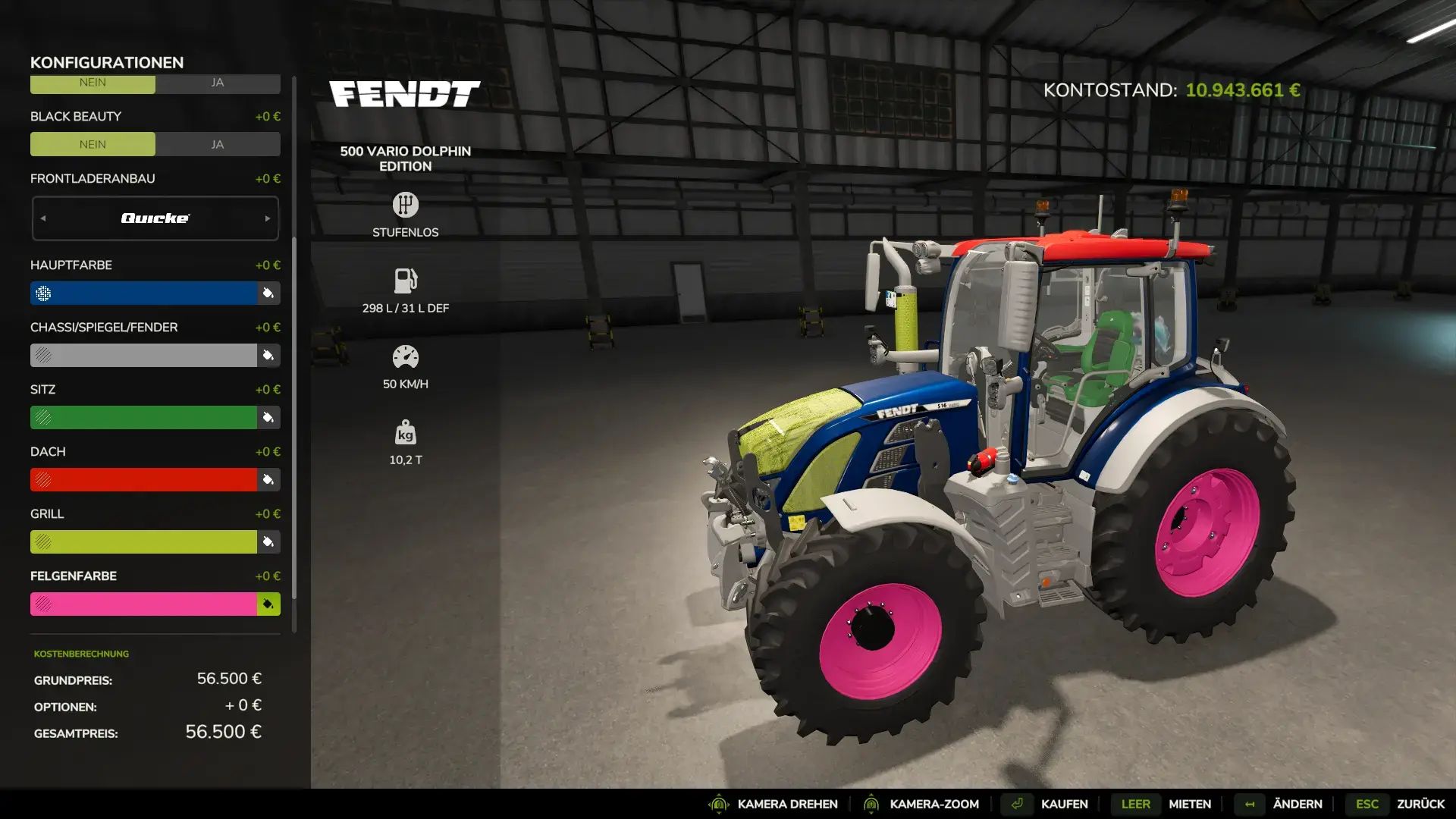 Fendt Vario 500 Dolphin Edition