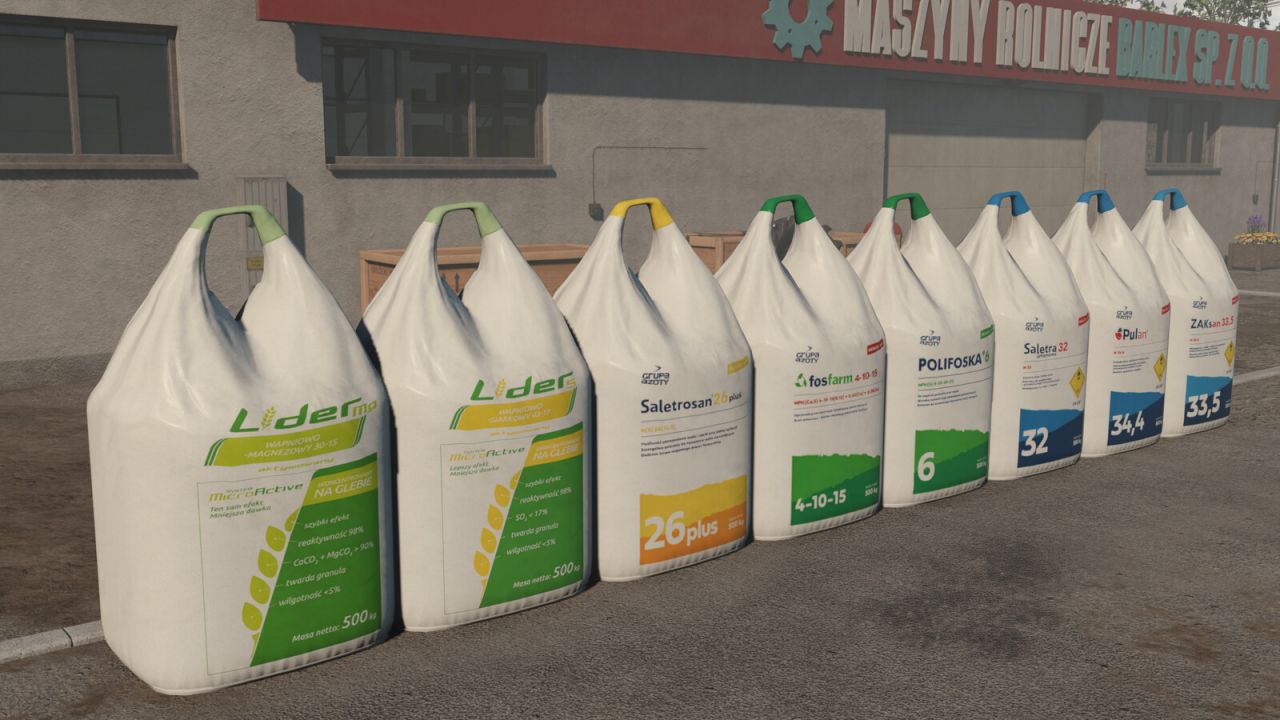 Fertilizer And Lime Big Bags Pack