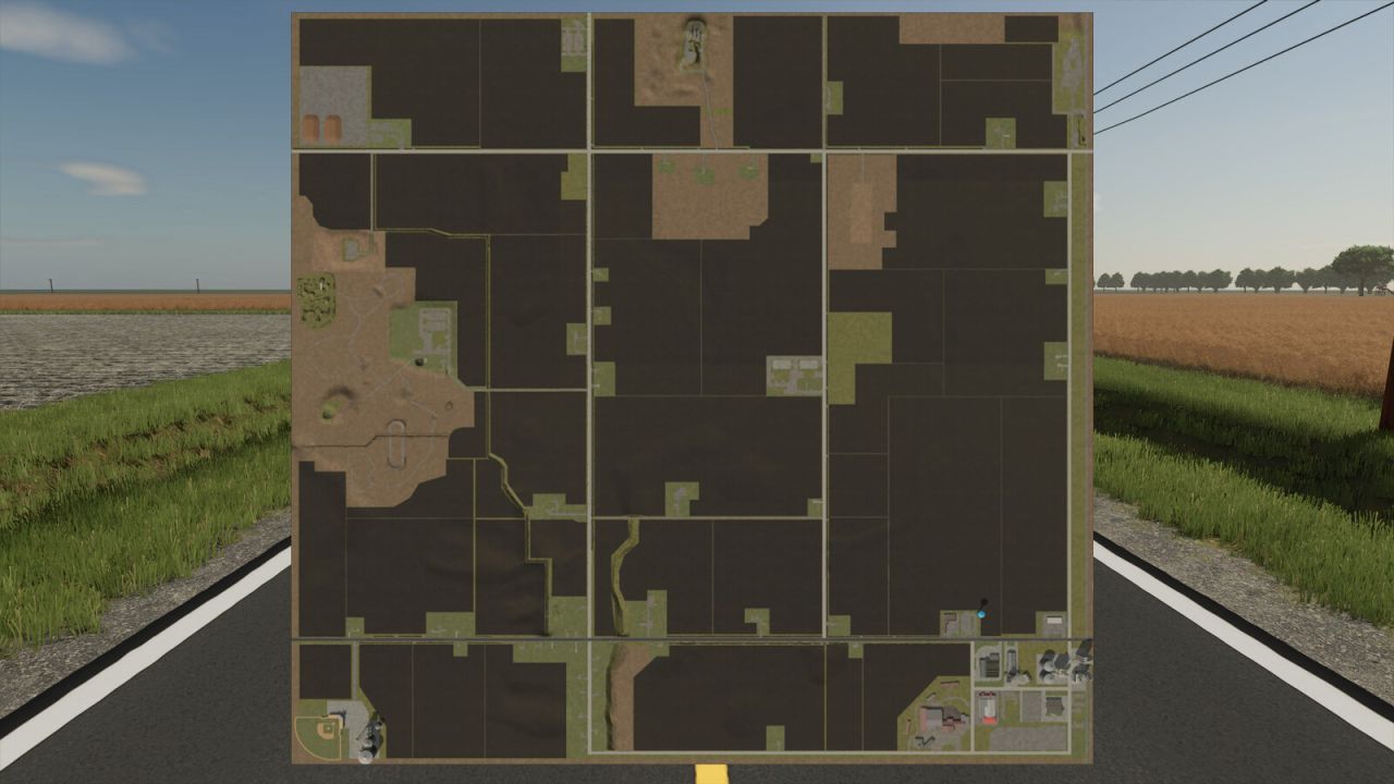 Frankenmuth Farming Map