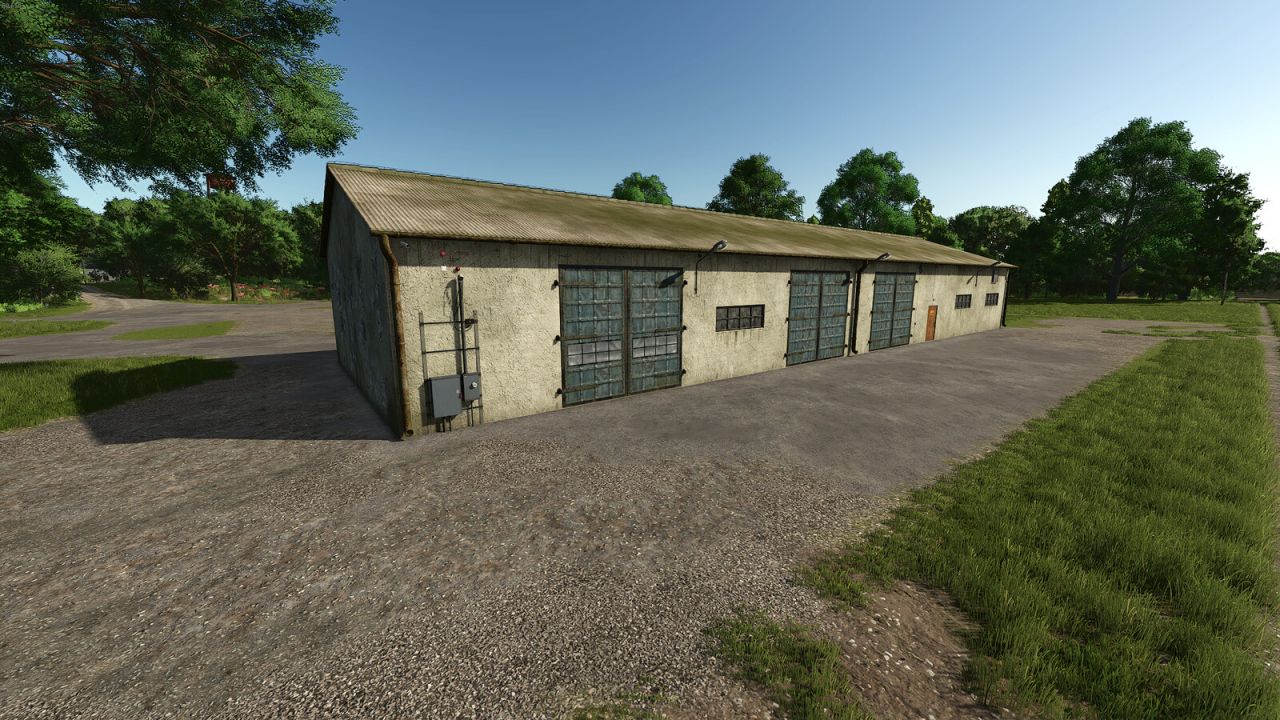 Garage met workshop