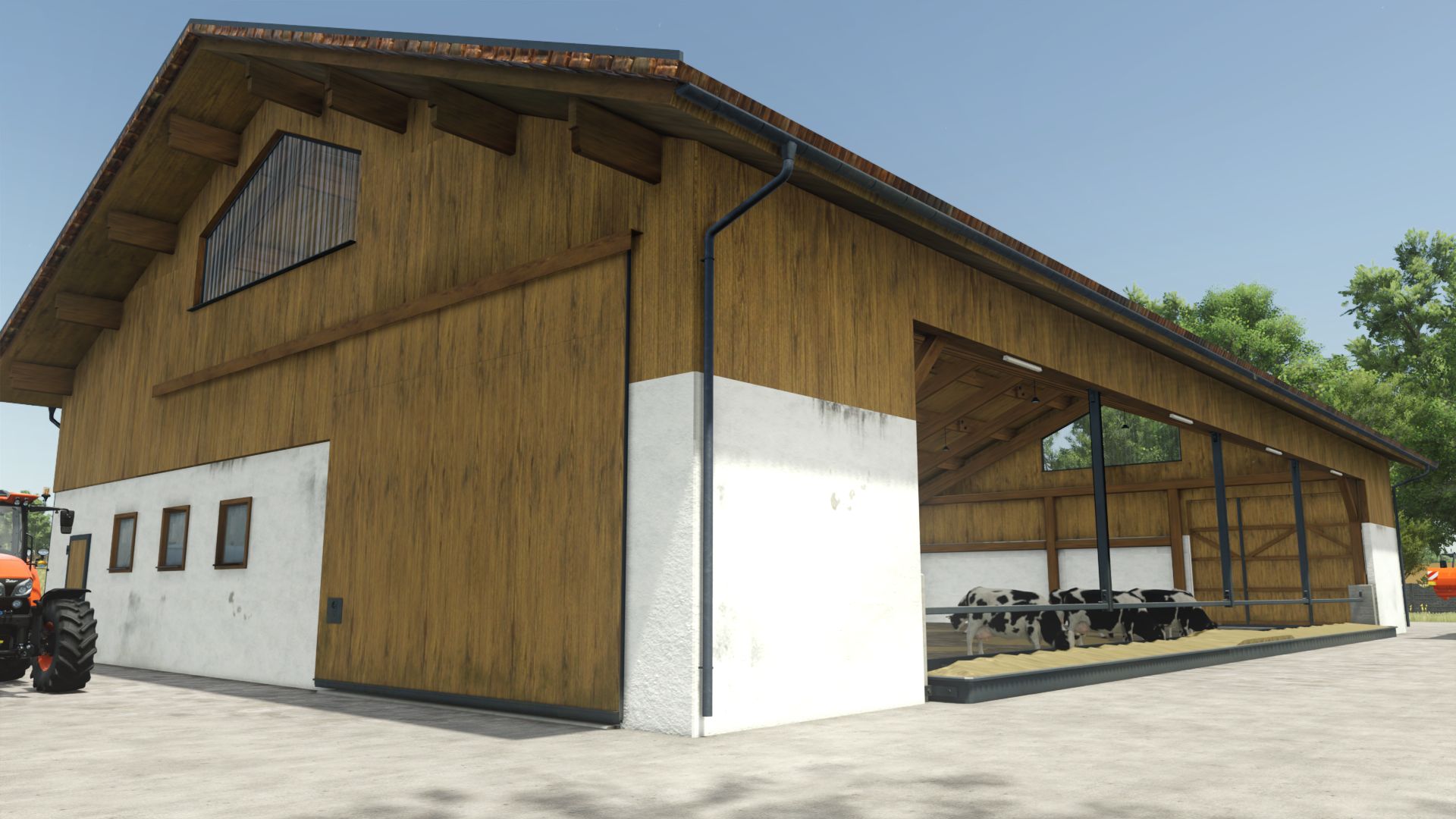 German Cow Barn