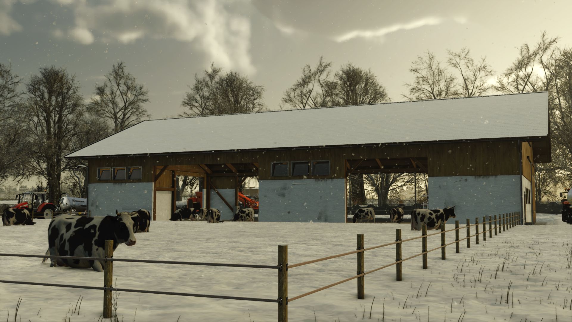 German Cow Barn