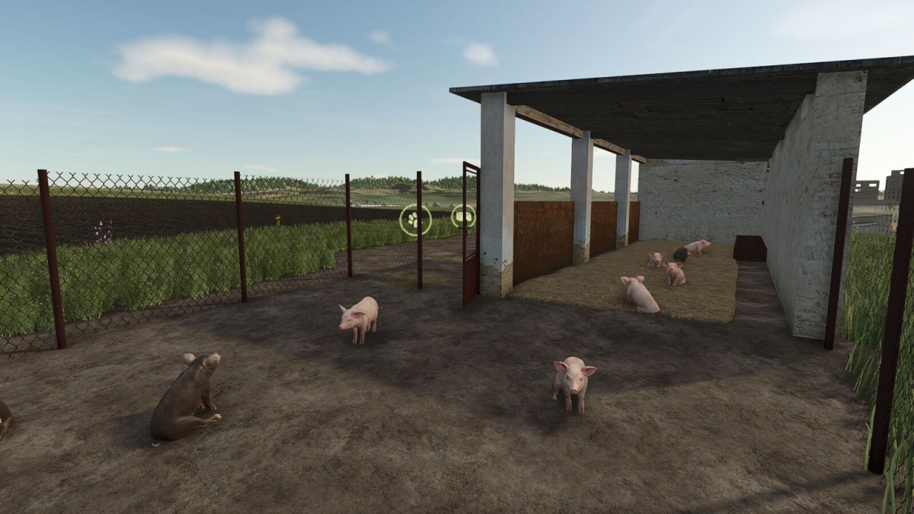 Homestead Pig Barn