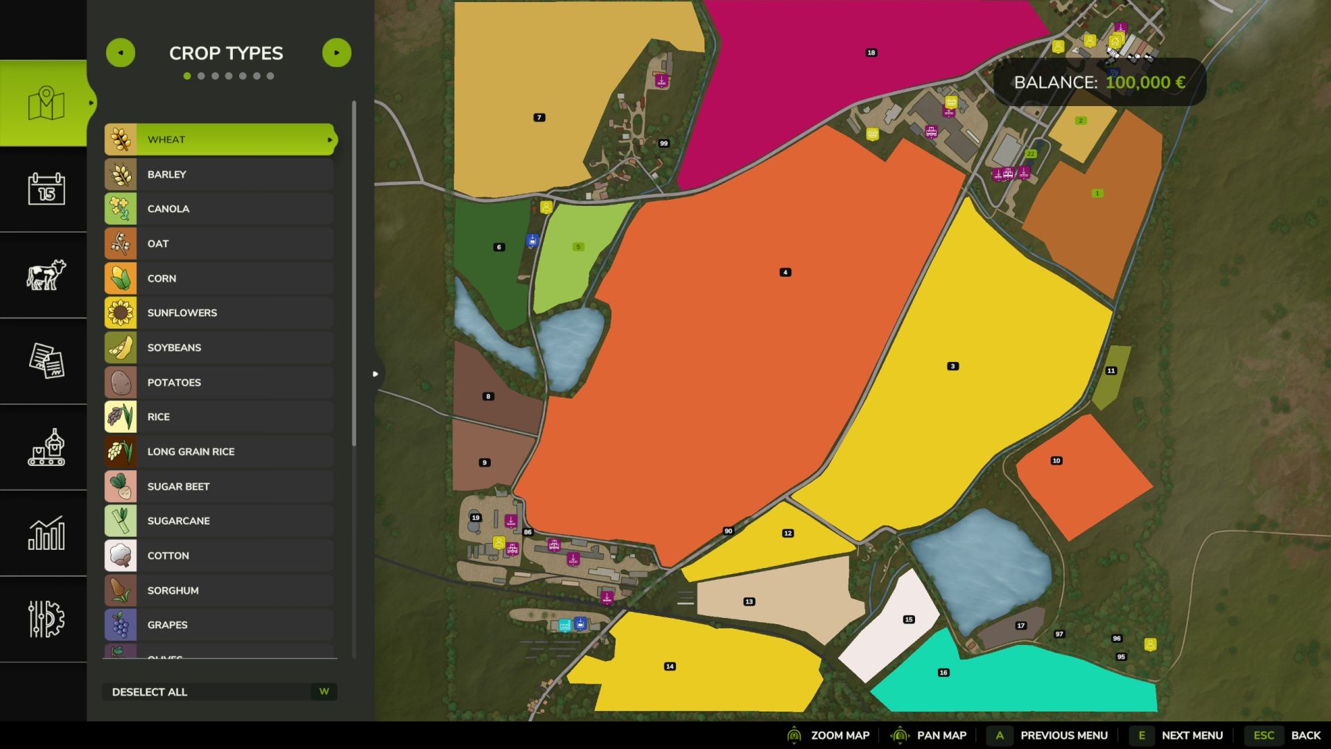 HORSCH AgroVation Map