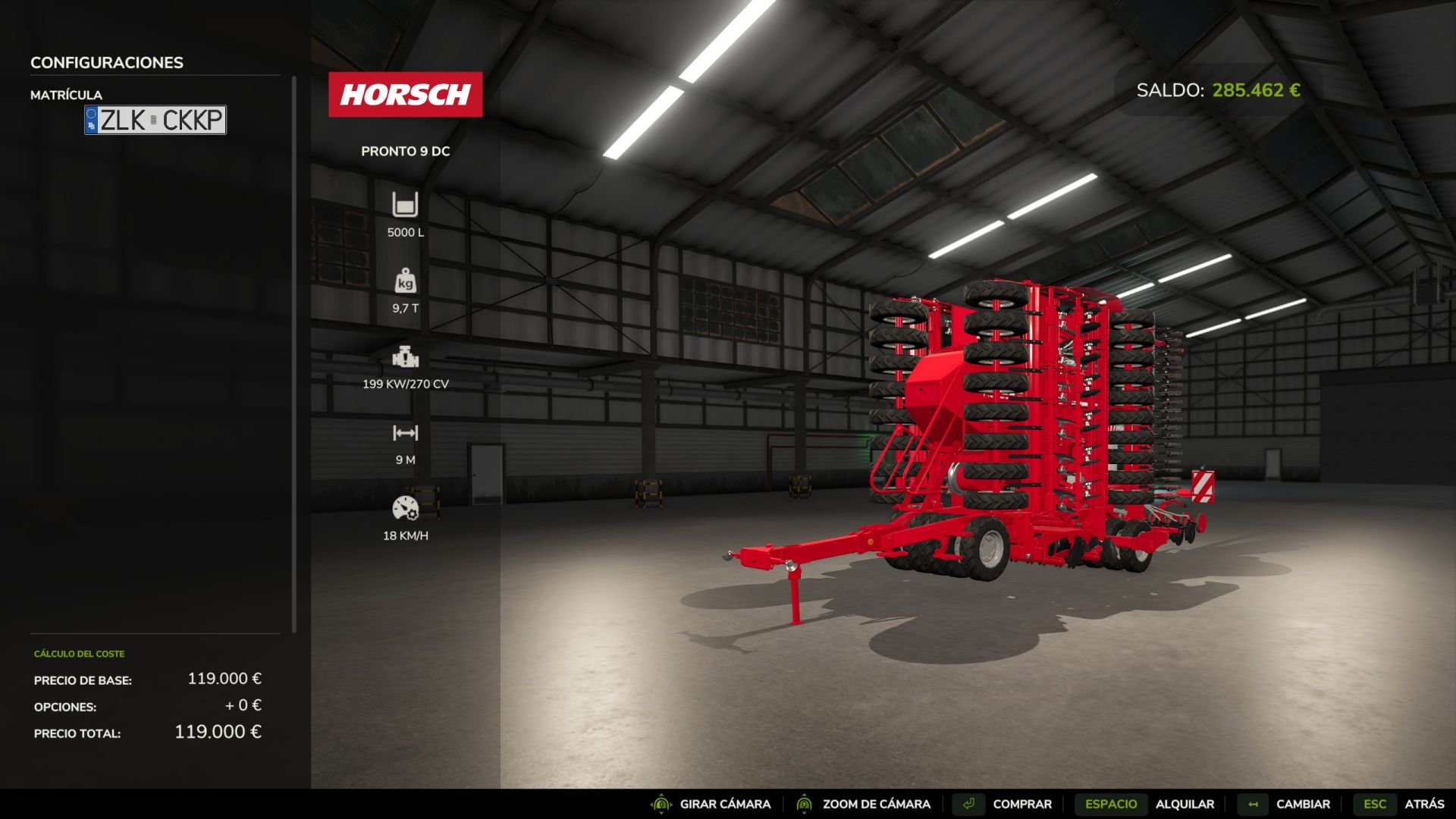 Horsch Pronto 9 DC