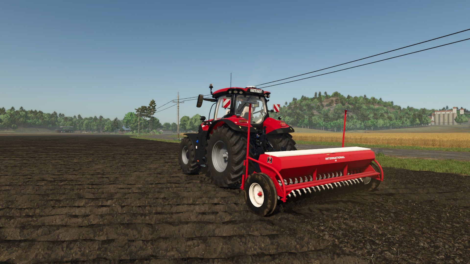 International 5100 grain seeder