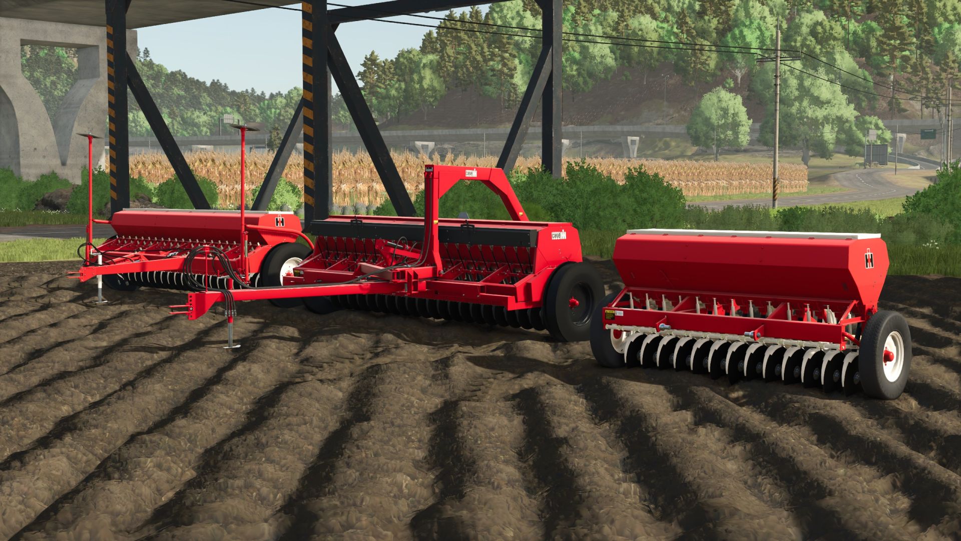 International 5100 grain seeder