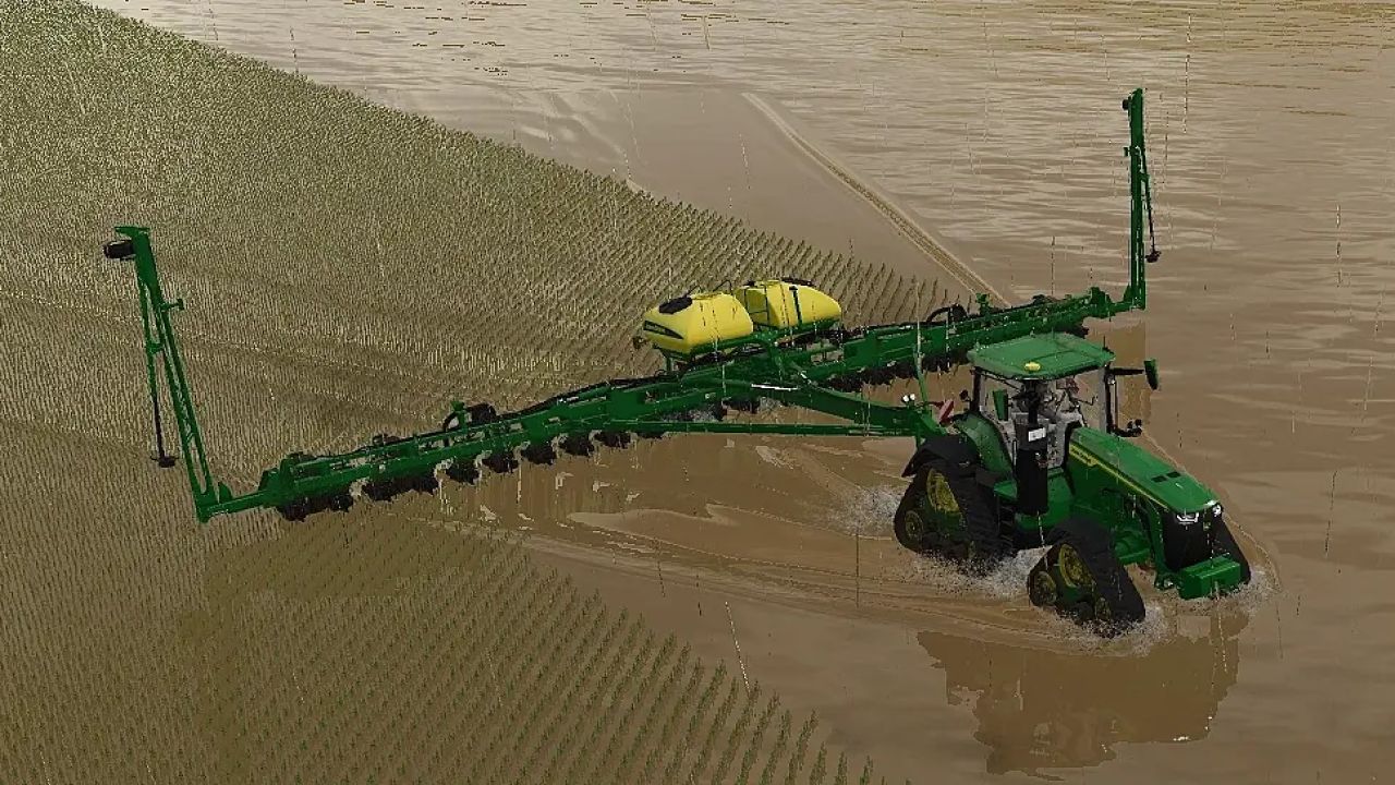 John Deere 1775NT rijstzaaimachine