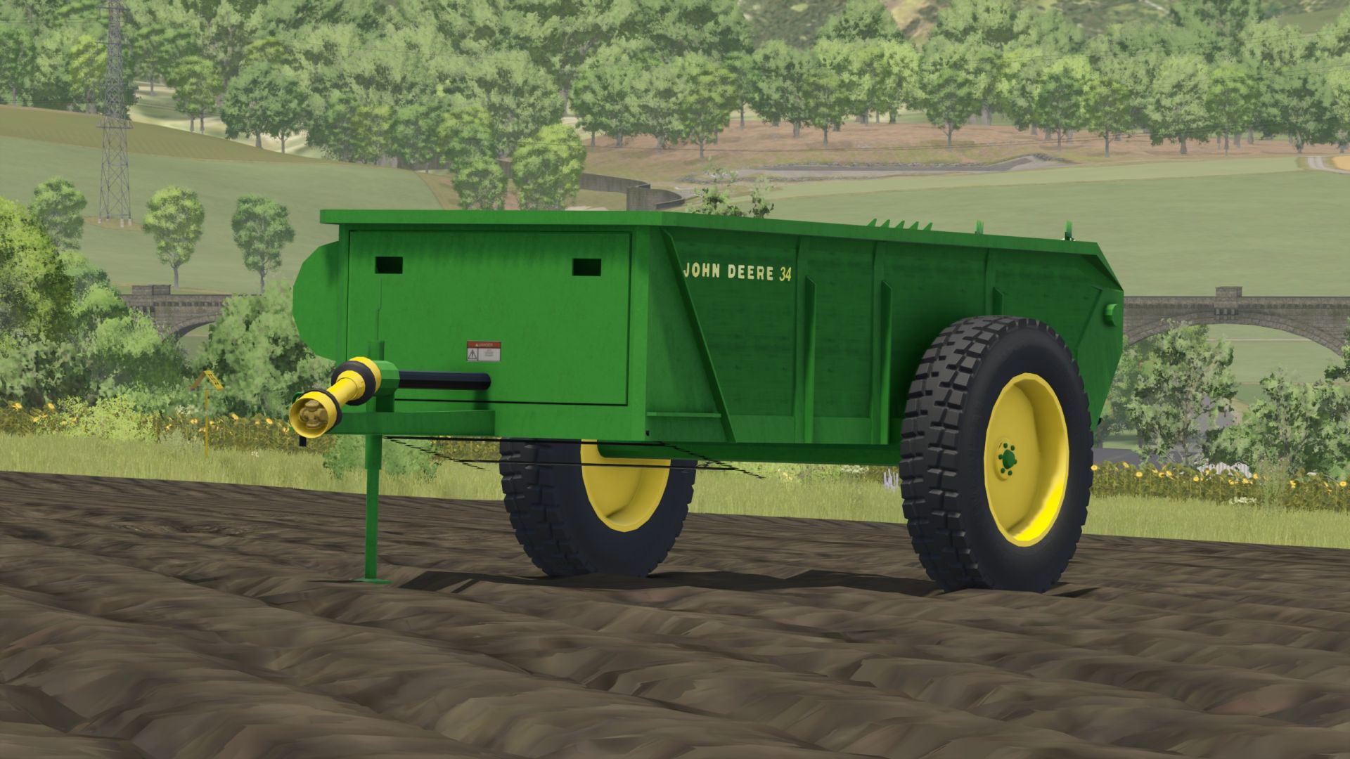 John Deere 34 Lüllespreider