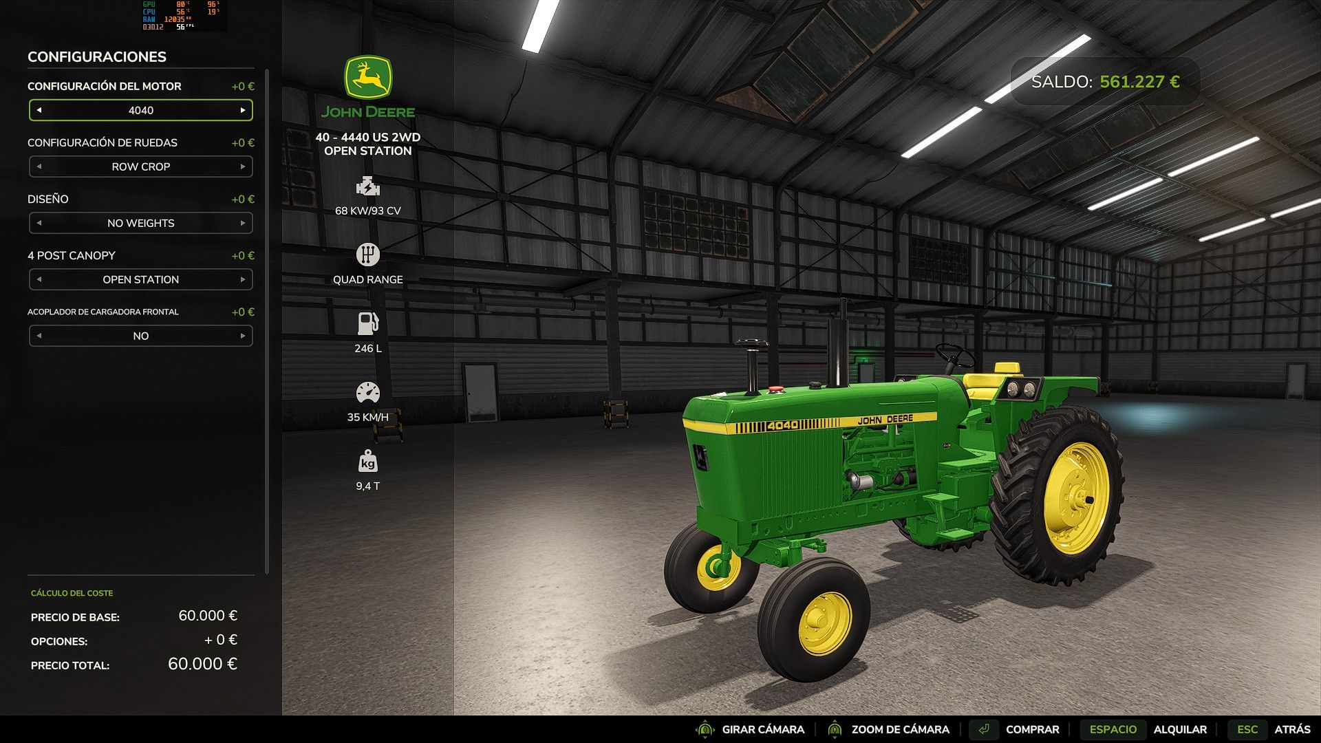 John Deere 40 Series FS25 - KingMods