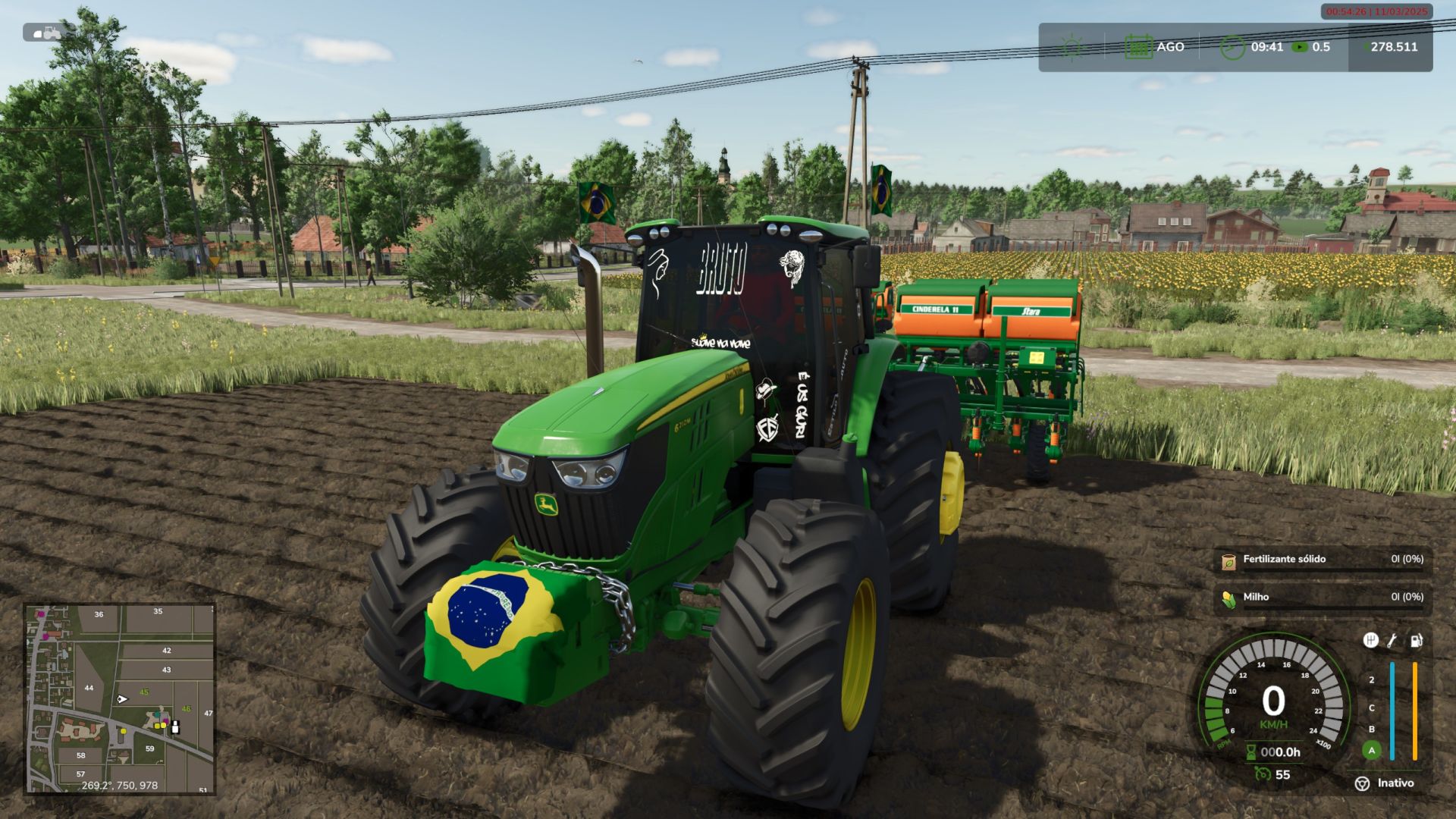 John Deere 6M Series BR