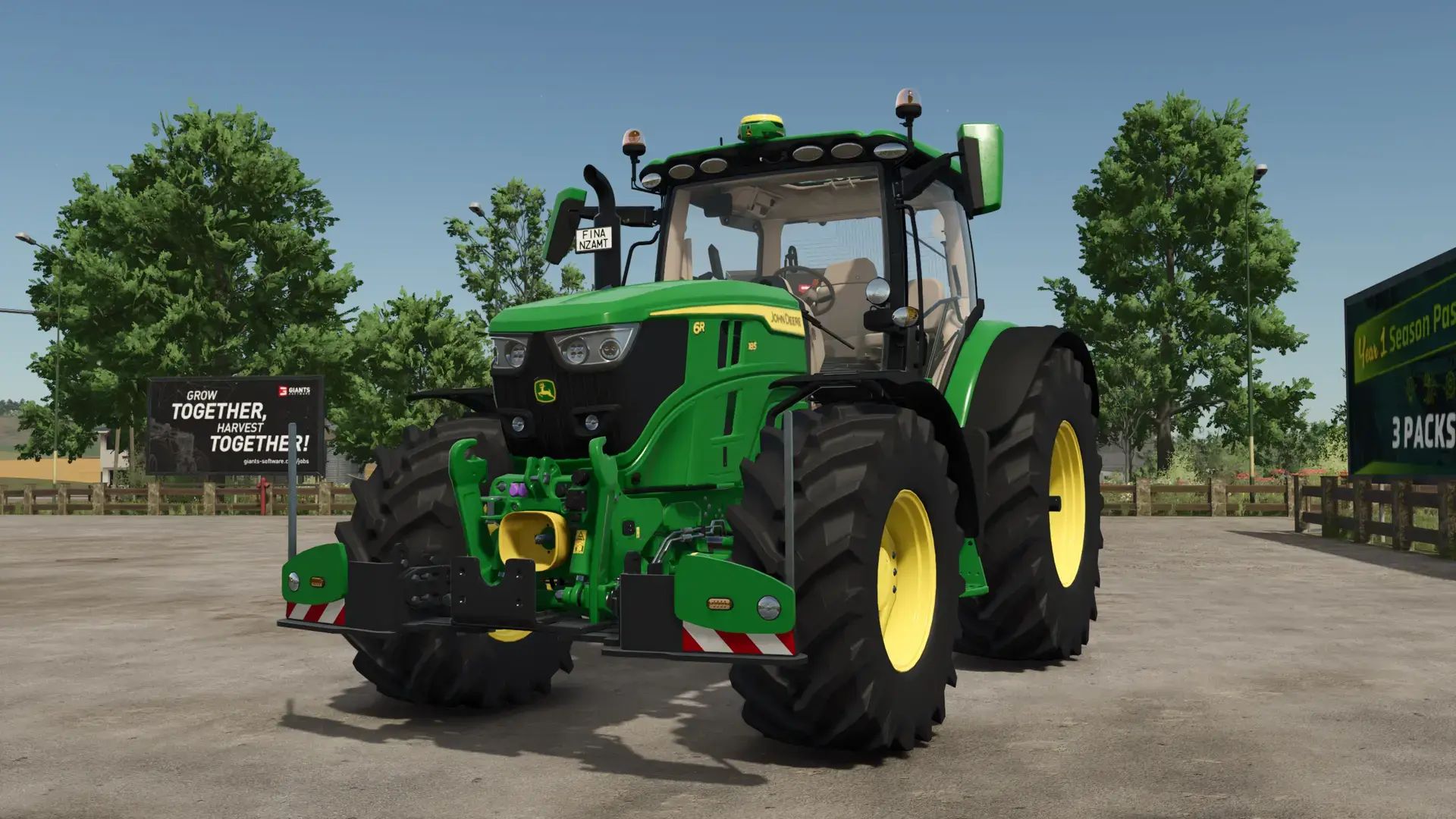 JOHN DEERE 6R Agribumper