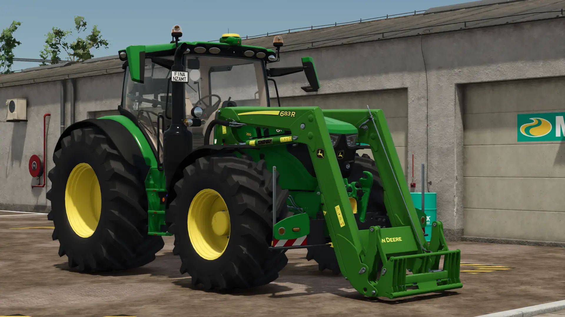 JOHN DEERE 6R Agribumper