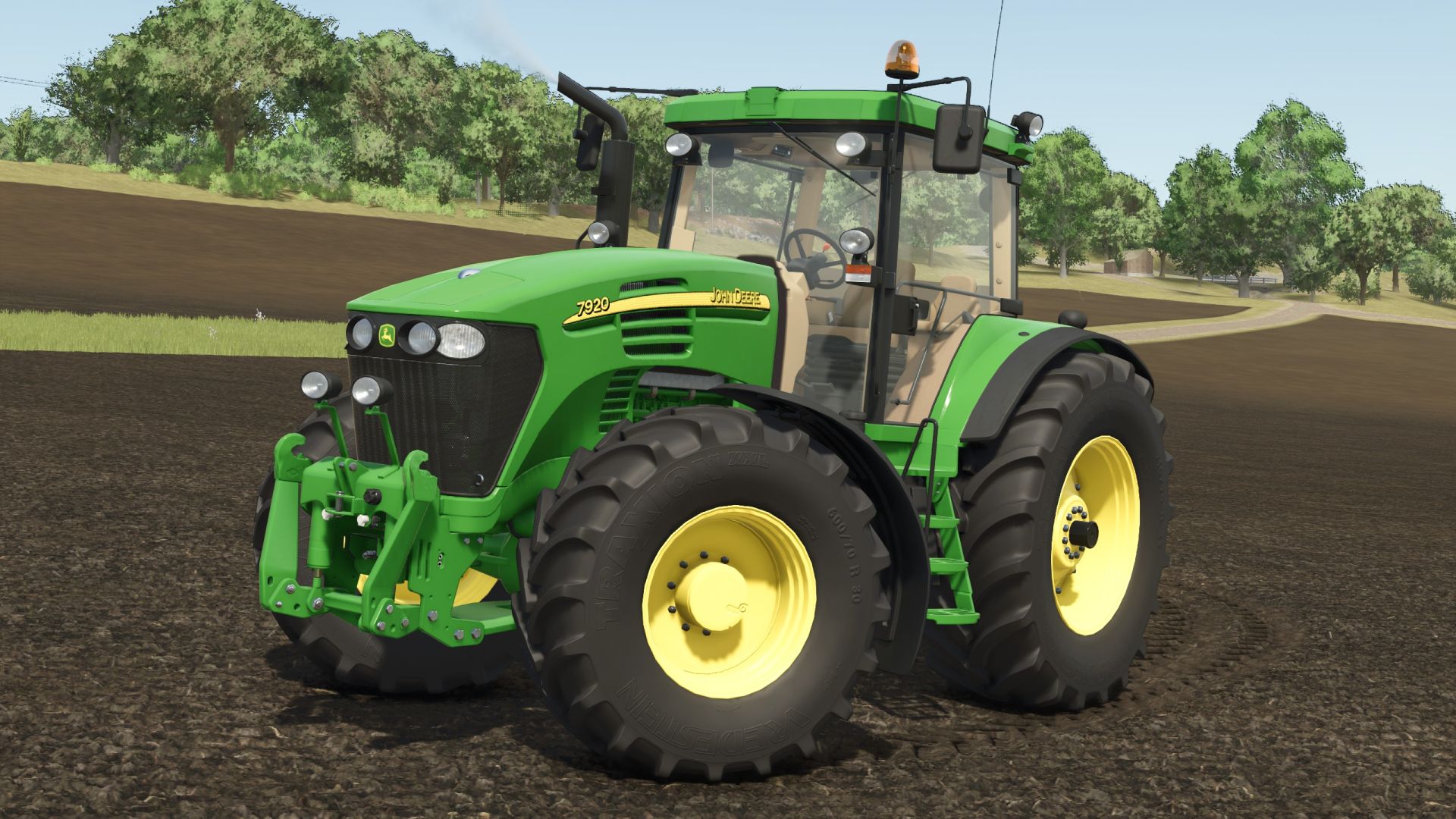 Modifica serie John Deere 7020 (sospensione rigida)