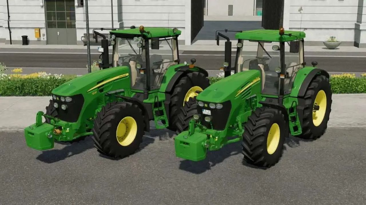 Modifica serie John Deere 7020 (sospensione rigida)