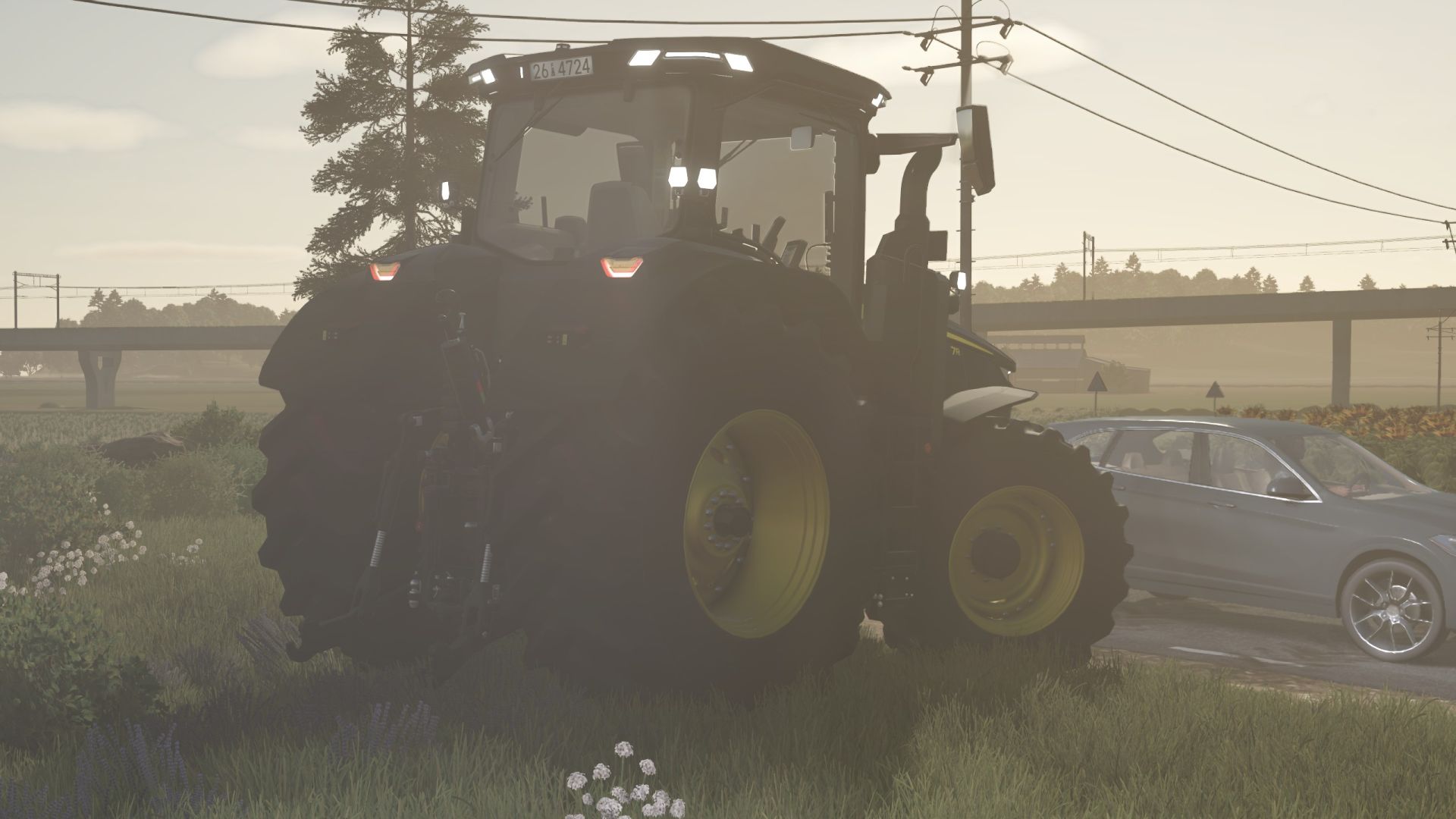 John Deere 7R Series Black