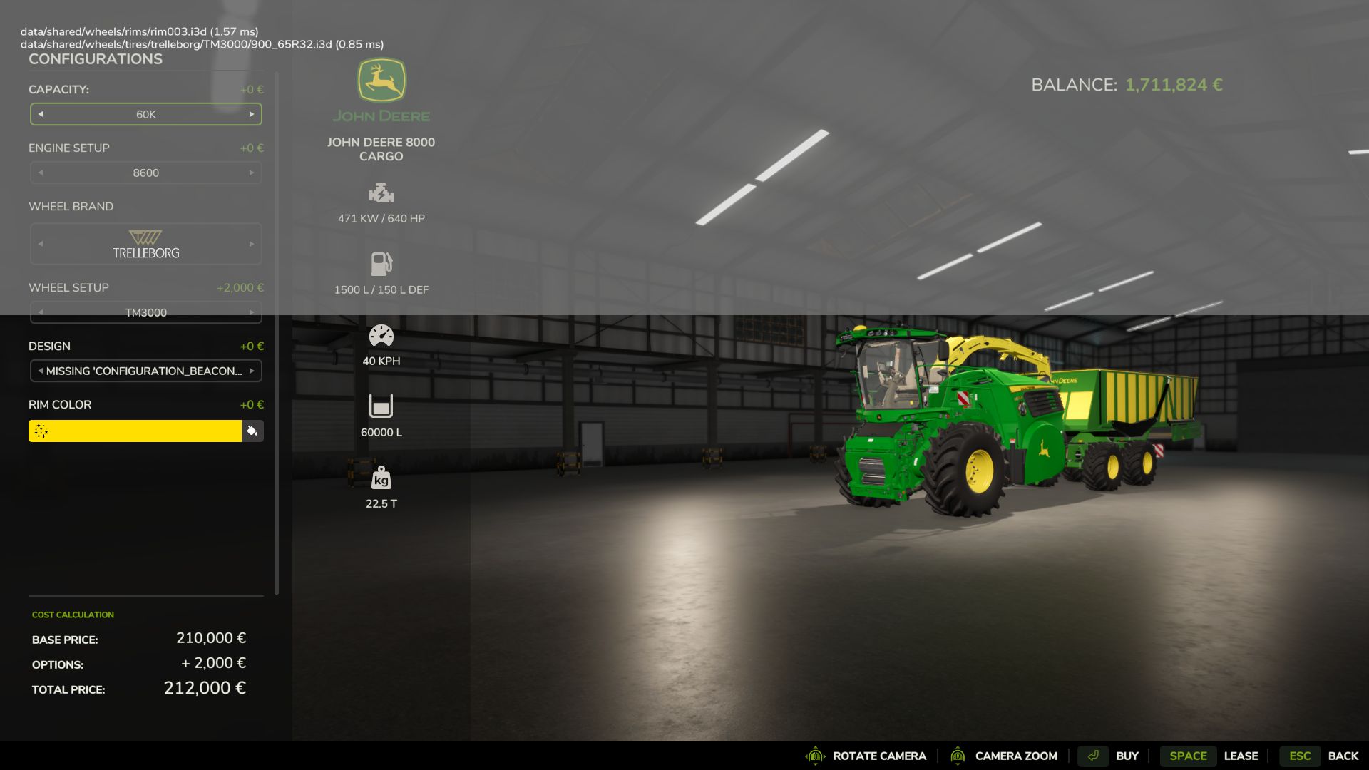 John Deere 8000 Cargo AgroSrbija